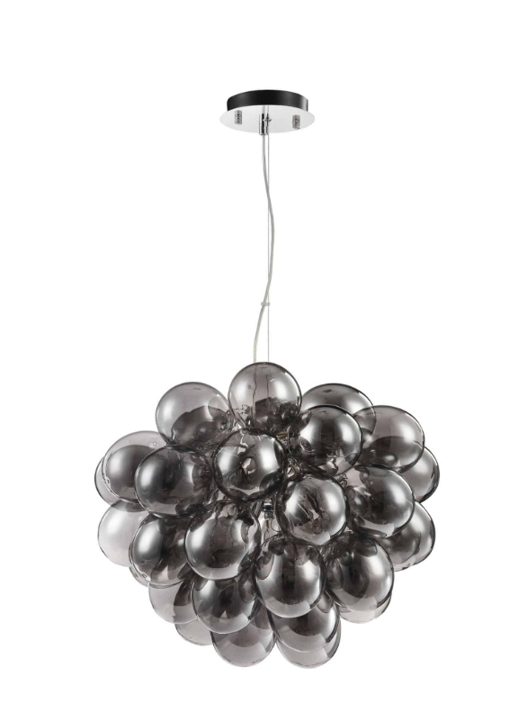 Żyrandol Maytoni Balbo srebrny chrom 8xG9 MOD112-08-N