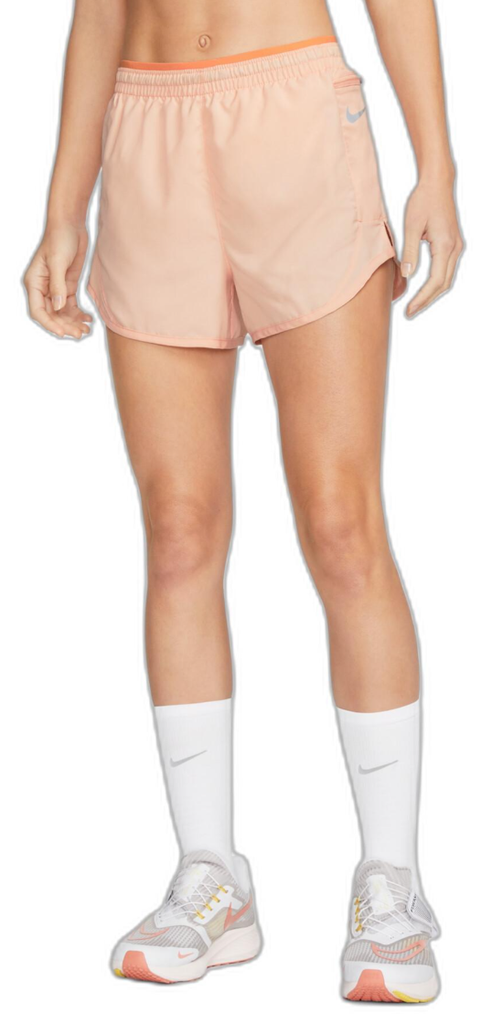 Damskie spodenki Nike Tempo Luxe Run pomarańczowe XS przód