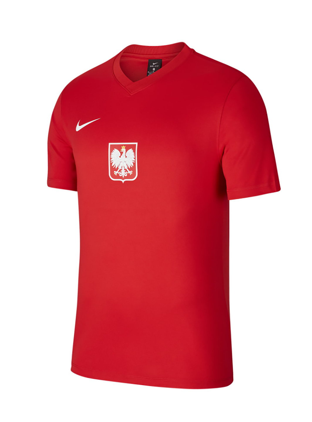 Czerwona koszulka Nike Polska CD1207-688 XL 158-170 cm z godłem reprezentacji