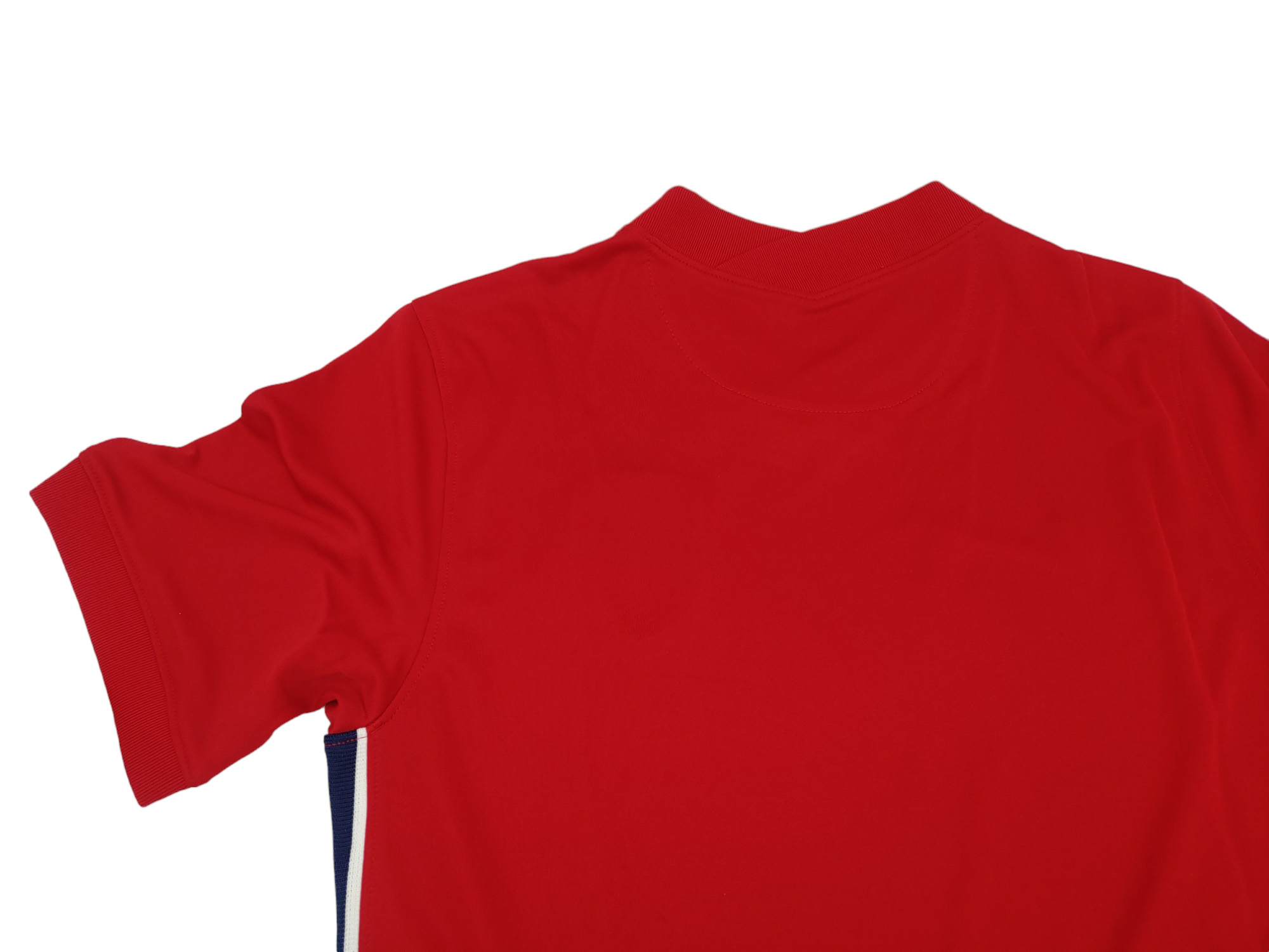 Czerwona męska koszulka Nike Norwegia 2020/21 Stadium CD0718687 S detal herbu