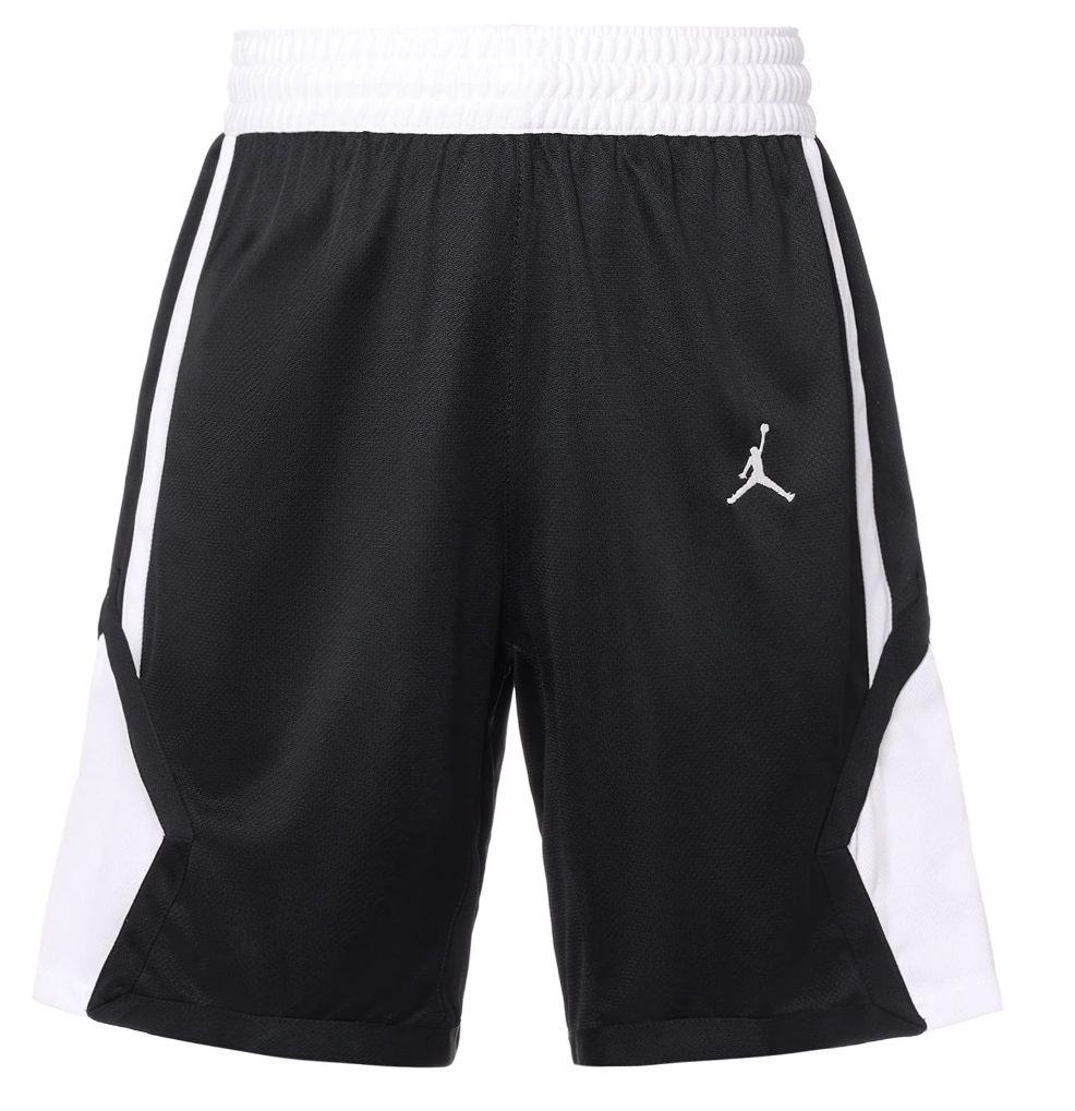 Czarne damskie spodenki Nike Air Jordan Training AT0542-012 XS przód z elastyczną dzianiną