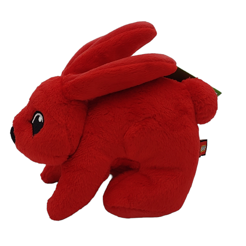 Pluszowy Króliczek LEGO DUPLO Czerwony dla dzieci 1+