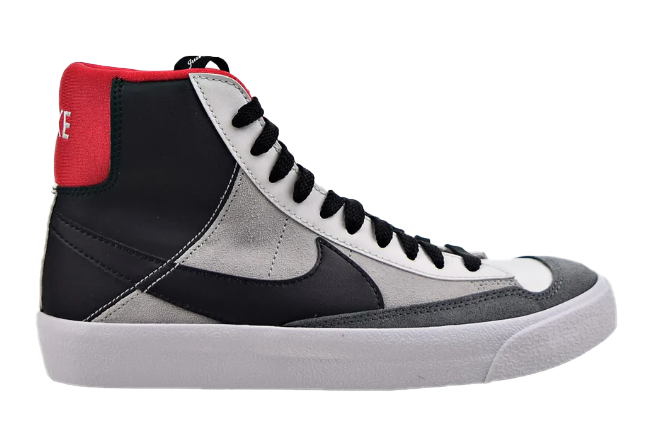 Multikolorowe młodzieżowe sneakersy Nike Blazer Mid '77 SE Dance GS DH8640-100 r. 36 z białą podeszwą
