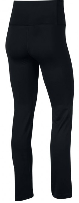 Czarne spodnie dresowe damskie Nike Dri-FIT Power XS bok