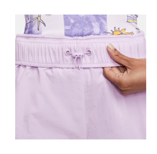 Szorty damskie Nike Sportswear Essential fioletowe S DM6739-530 tył