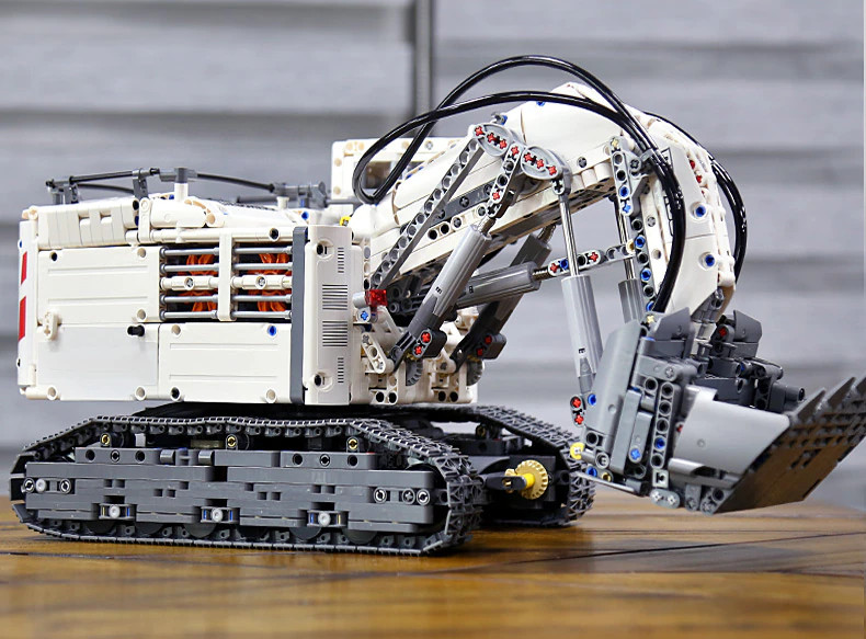 KLOCKI KOPARKA TECHNIC LIEBOHERR APLIKACJA 13130 MOULD KING EXCAVATOR