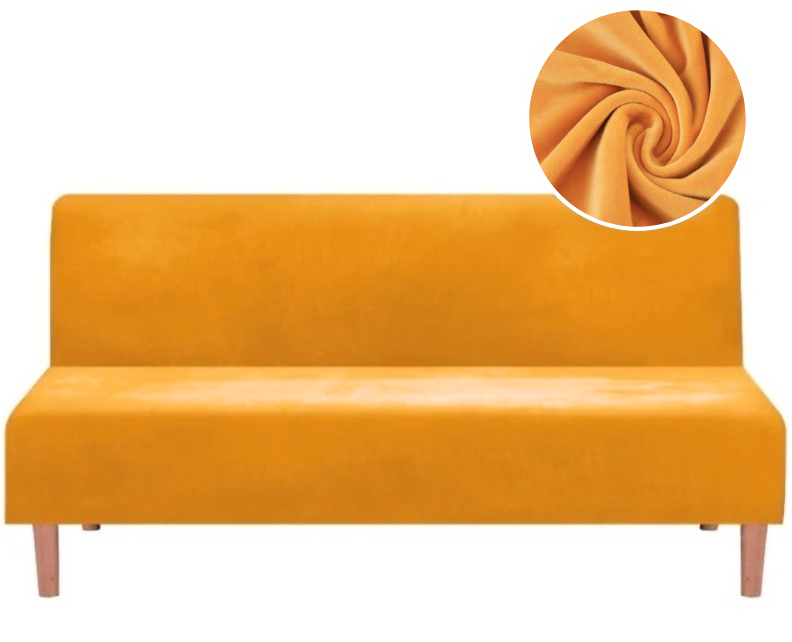 POKROWIEC NA WERSALKĘ SOFĘ WELUR PREMIUM AKSAMIT ELASTYCZNY 190-210