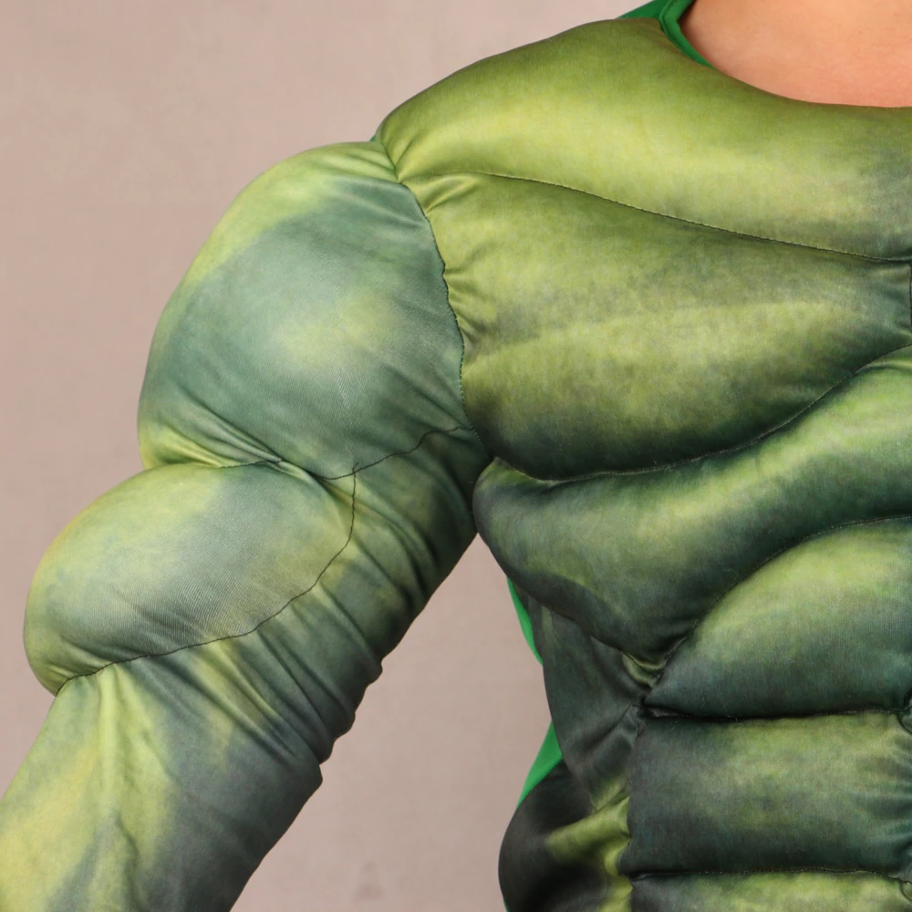 STRÓJ PRZEBRANIE HULK POTWÓR MUTANT 134/140