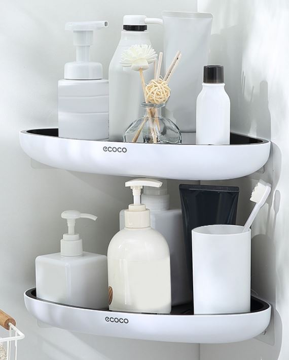 półka łazienkowa narożna zestaw - zastosowanie