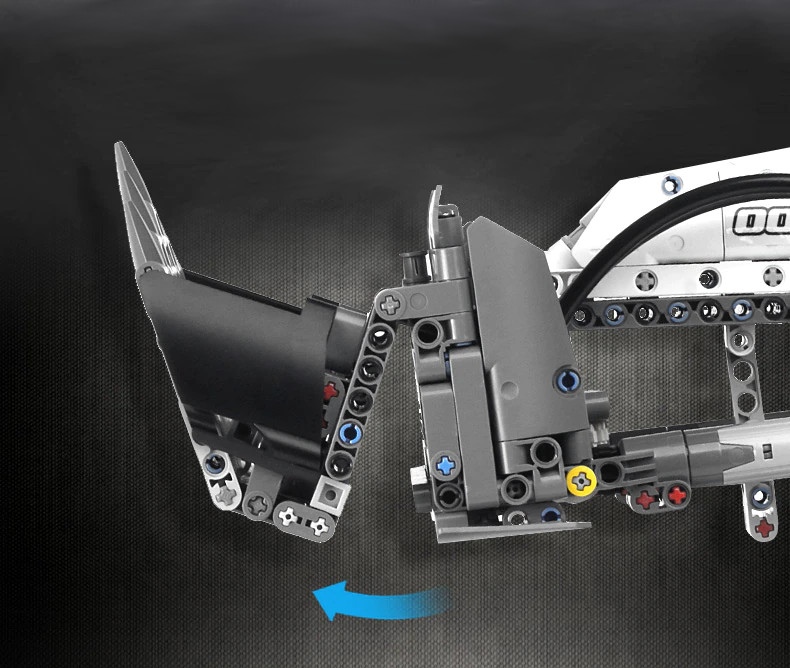 KLOCKI KOPARKA TECHNIC LIEBOHERR APLIKACJA 13130 MOULD KING EXCAVATOR