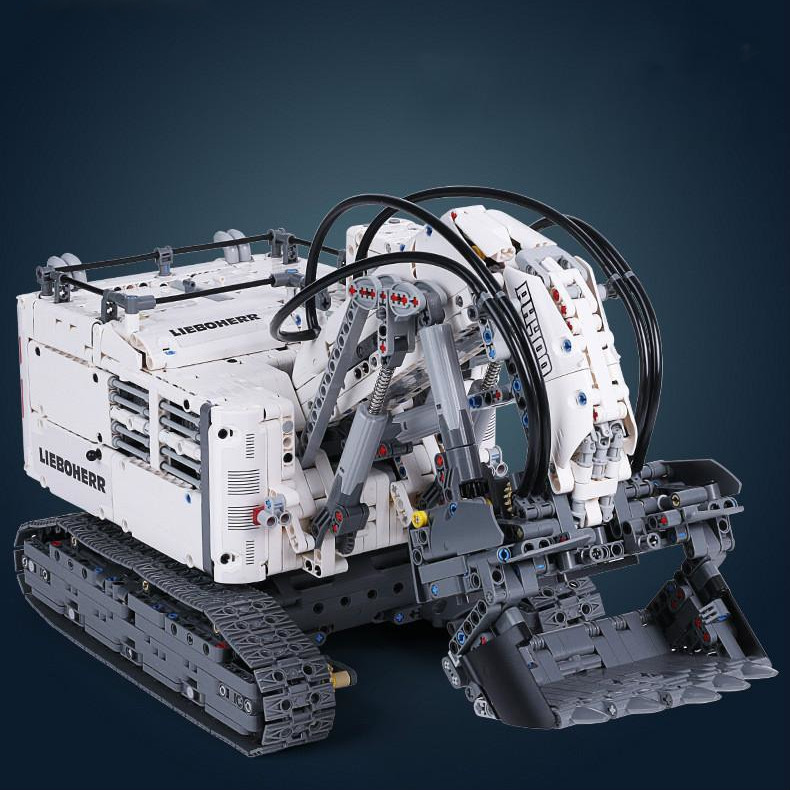 KLOCKI KOPARKA TECHNIC LIEBOHERR APLIKACJA 13130 MOULD KING EXCAVATOR