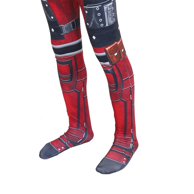STRÓJ PRZEBRANIE KOSTIUM DEADPOOL COSPLAY 122/128