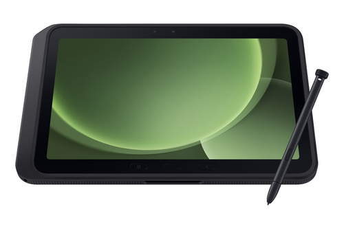Samsung galaxy tab active5 pro x356b | 10. 1" wuxga | 5g | 6gb ram | 128gb | enterprise edition | rugged zelena tablica 1 Samsung galaxy tab active5 pro x356b sprednji in zadnji pogled robustna zelena tablica
