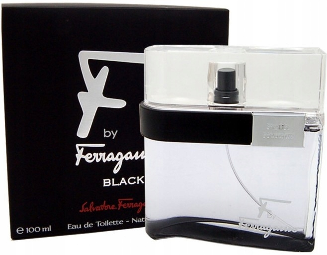 salvatore ferragamo f by ferragamo pour homme black ekstrakt perfum 100 ml     