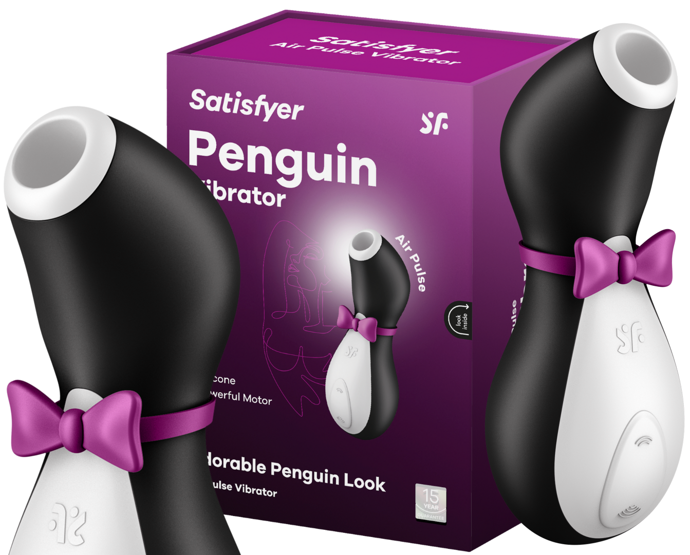 Satisfyer Pro Penguin Next Generation Air Pulse Stimulator Auflege-Vibrator  Akku 4049369015108