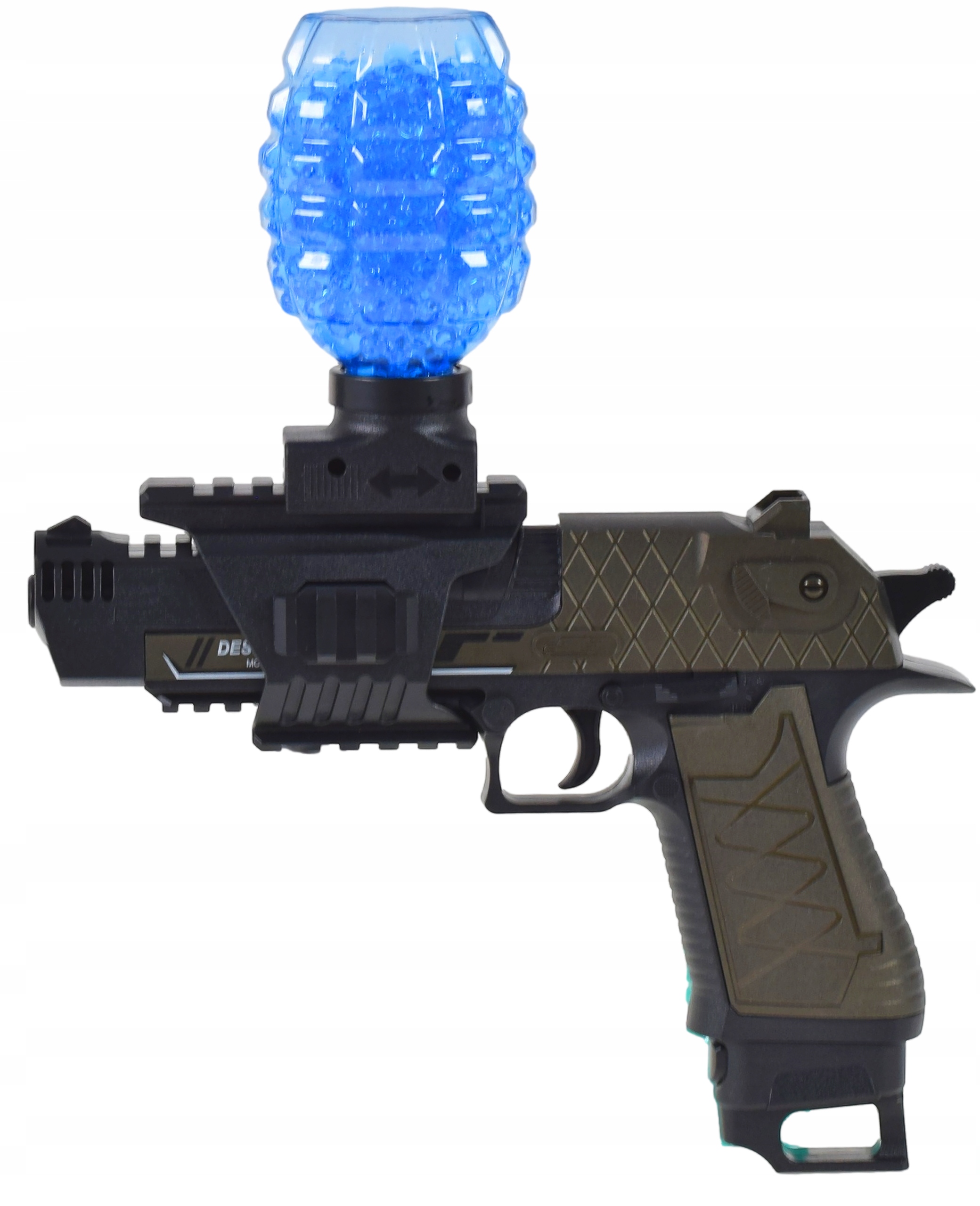 PISTOLET ELEKTRYCZNY AUTOMAT MASZYNOWY NA KULKI ŻEL GLOCK ZESTAW AKCESORIA