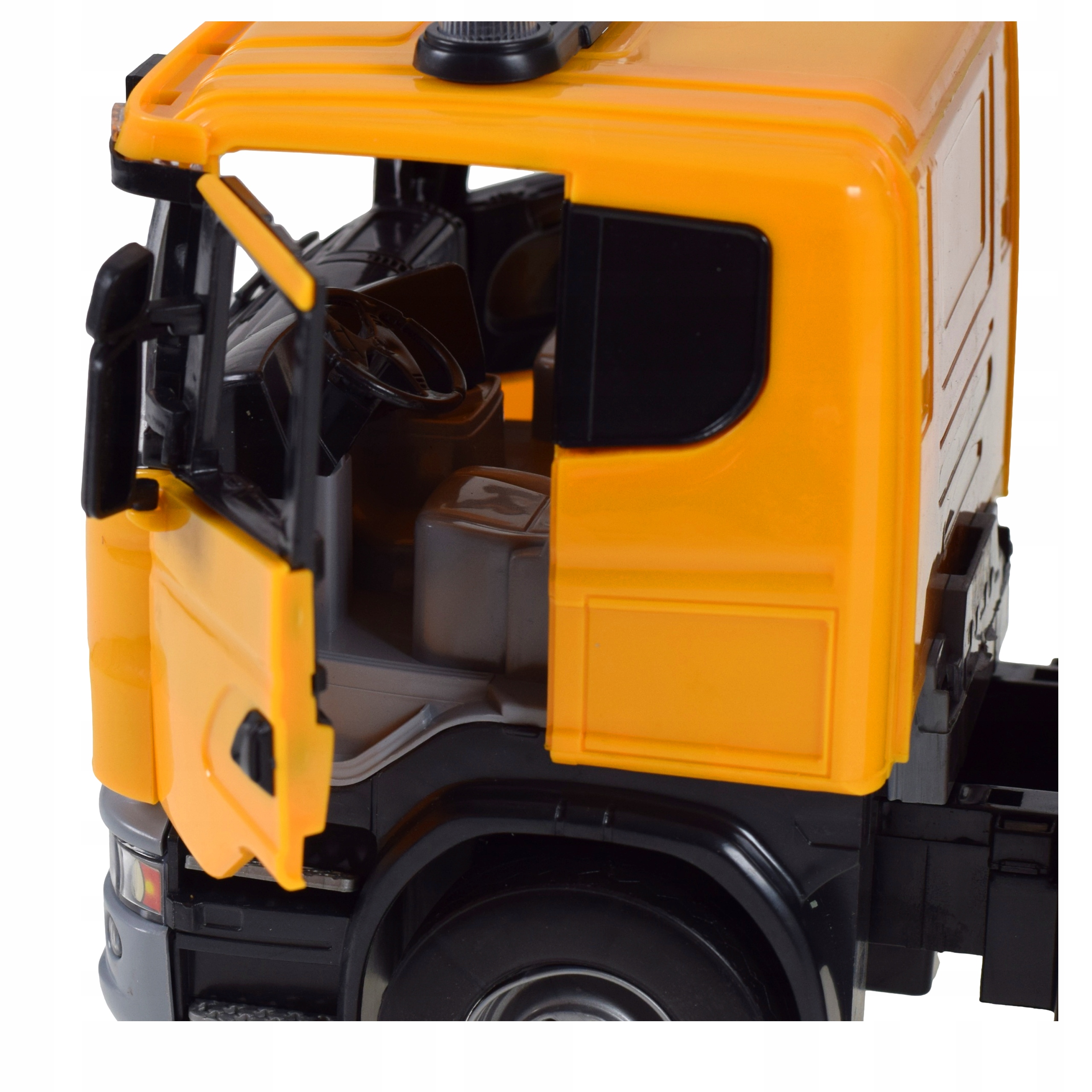 AUTO SAMOCHÓD DUŻA ŚMIECIARA NAPĘD RUCHOME ELEMENTY KLAPA DRZWI DLA DZIECI