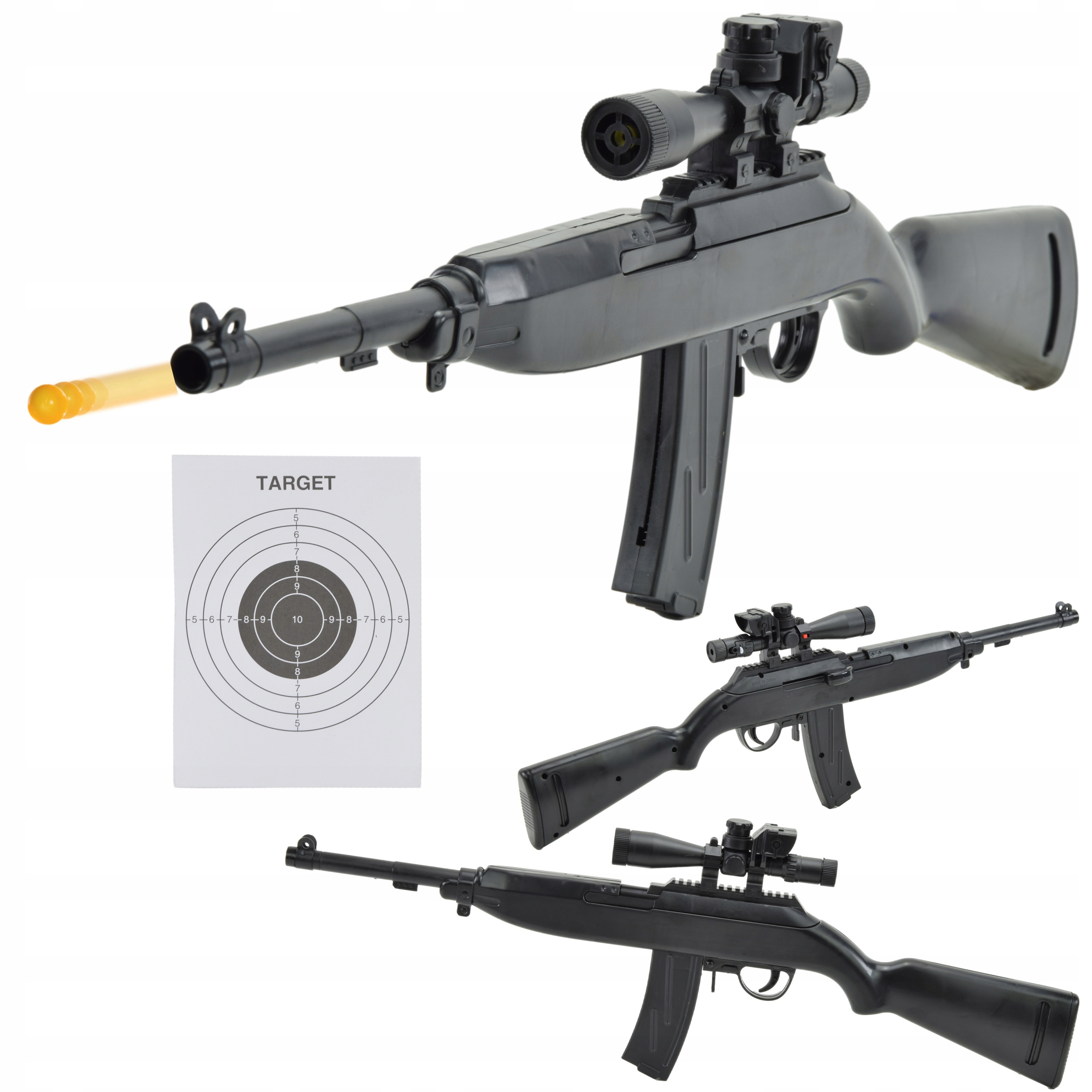 KARABIN PISTOLET NA KULKI STRZELBA ASG REPLIKA