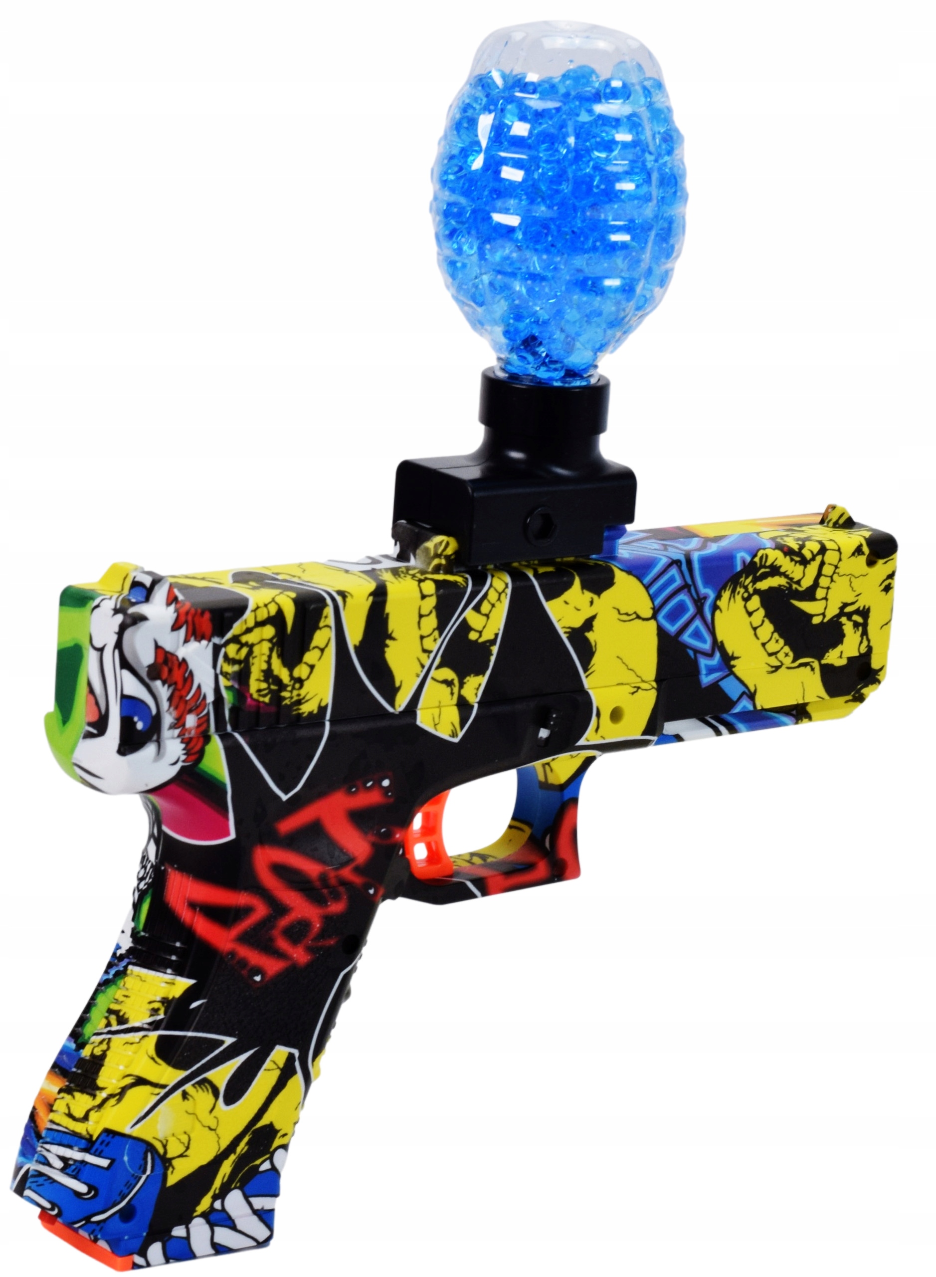 PISTOLET KARABIN NA KULKI WODNO ŻELOWE AUTOMATYCZNY ZESTAW AUTOMAT GLOCK