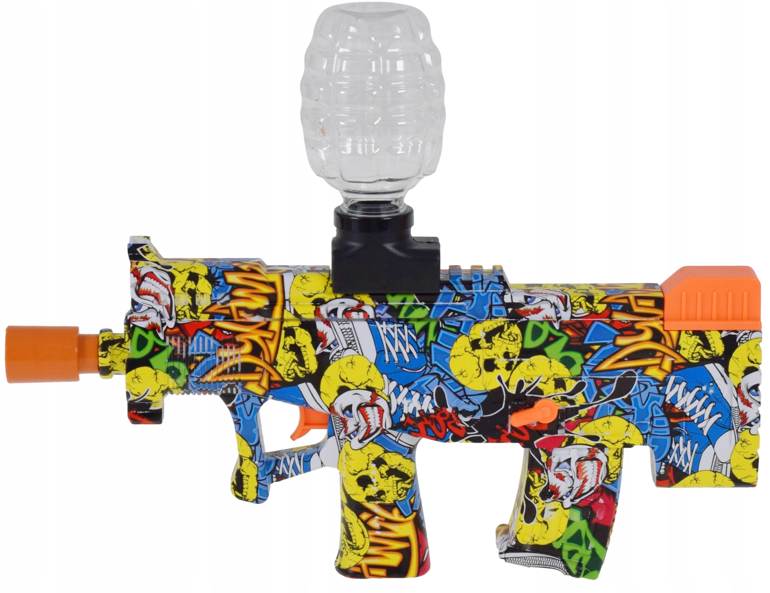 PISTOLET NA KULKI ŻELOWE WODNE AUTOMATYCZNY KARABIN DUŻY ZESTAW AKUMULATOR