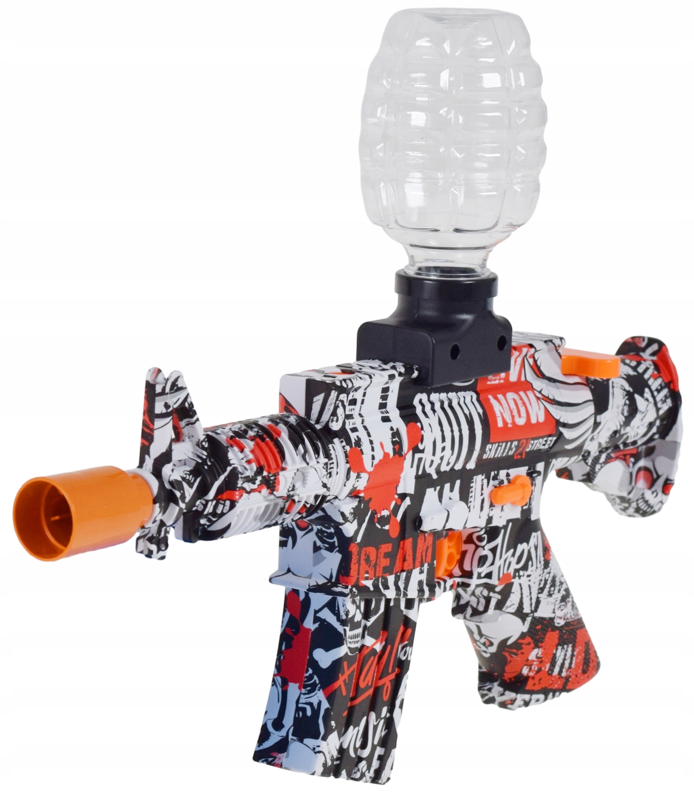 PISTOLET NA KULKI ŻELOWE WODNE AUTOMATYCZNY KARABIN DUŻY ZESTAW AKUMULATOR