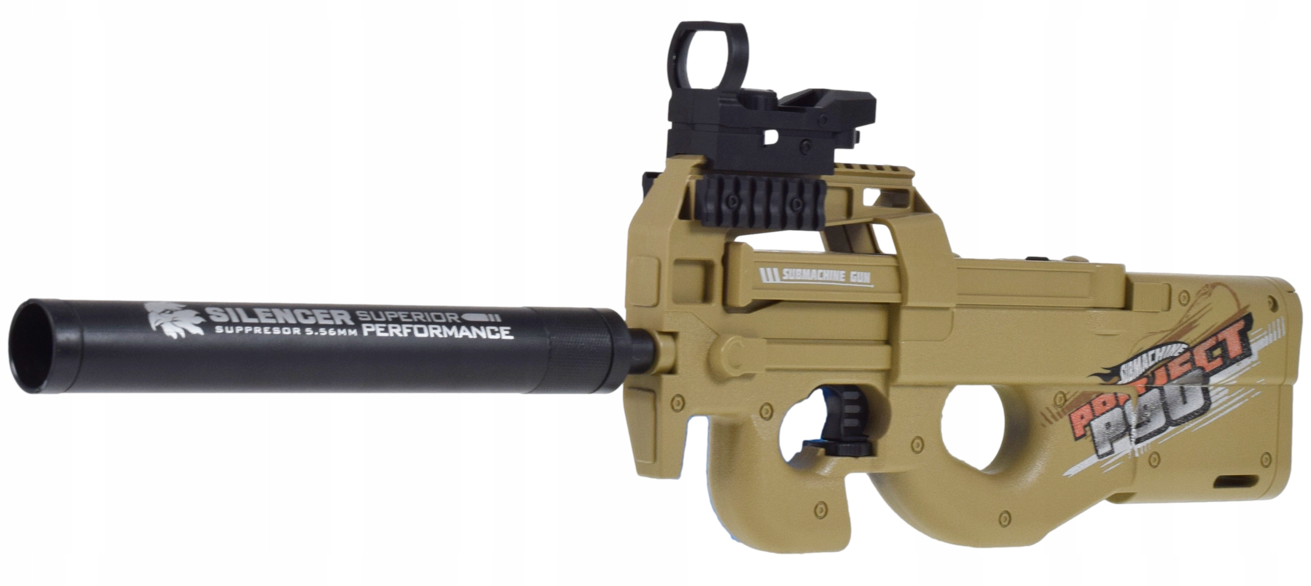 PISTOLET NA KULKI ŻELOWE KARABIN AUTOMATYCZNY WYRZUTNIA AKUMULATOR ZABAWKA