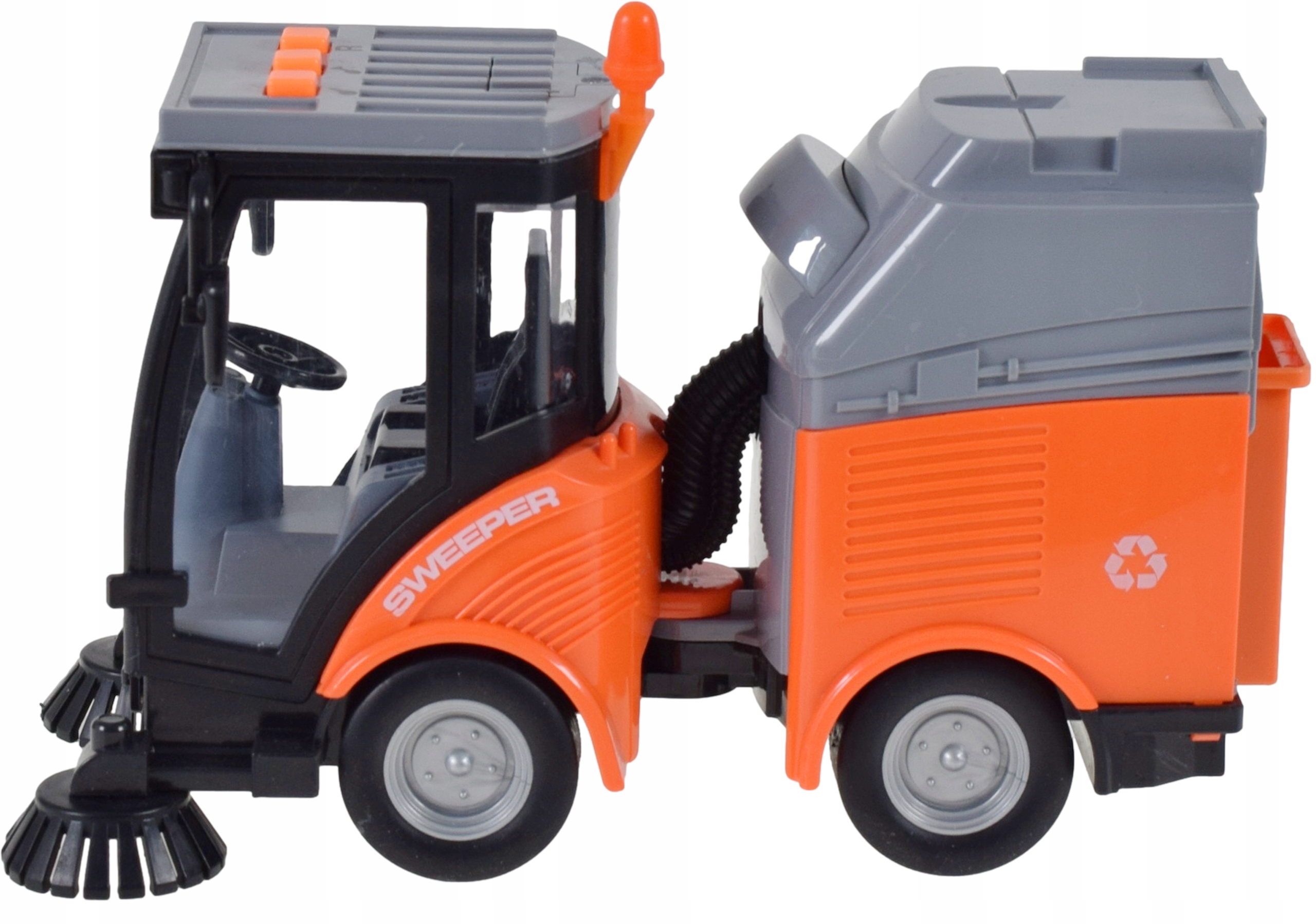 ZAMIATARKA DROGOWA ZABAWKA POJAZD ULICZNY NA BATERIE SAMÓCHÓD DLA DZIECI