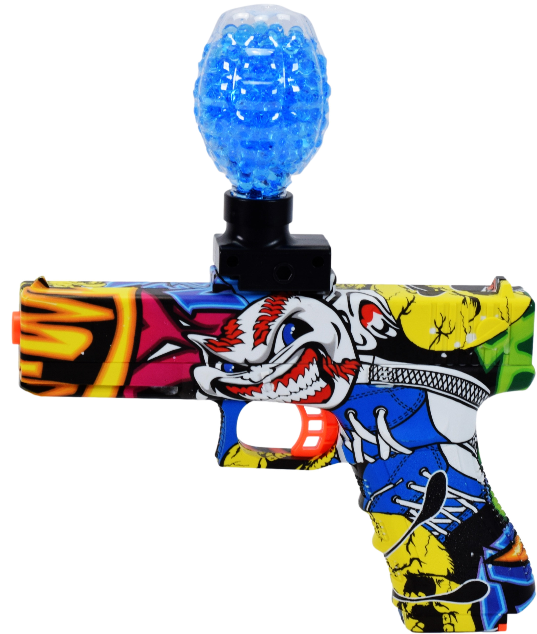 PISTOLET KARABIN NA KULKI WODNO ŻELOWE AUTOMATYCZNY ZESTAW AUTOMAT GLOCK