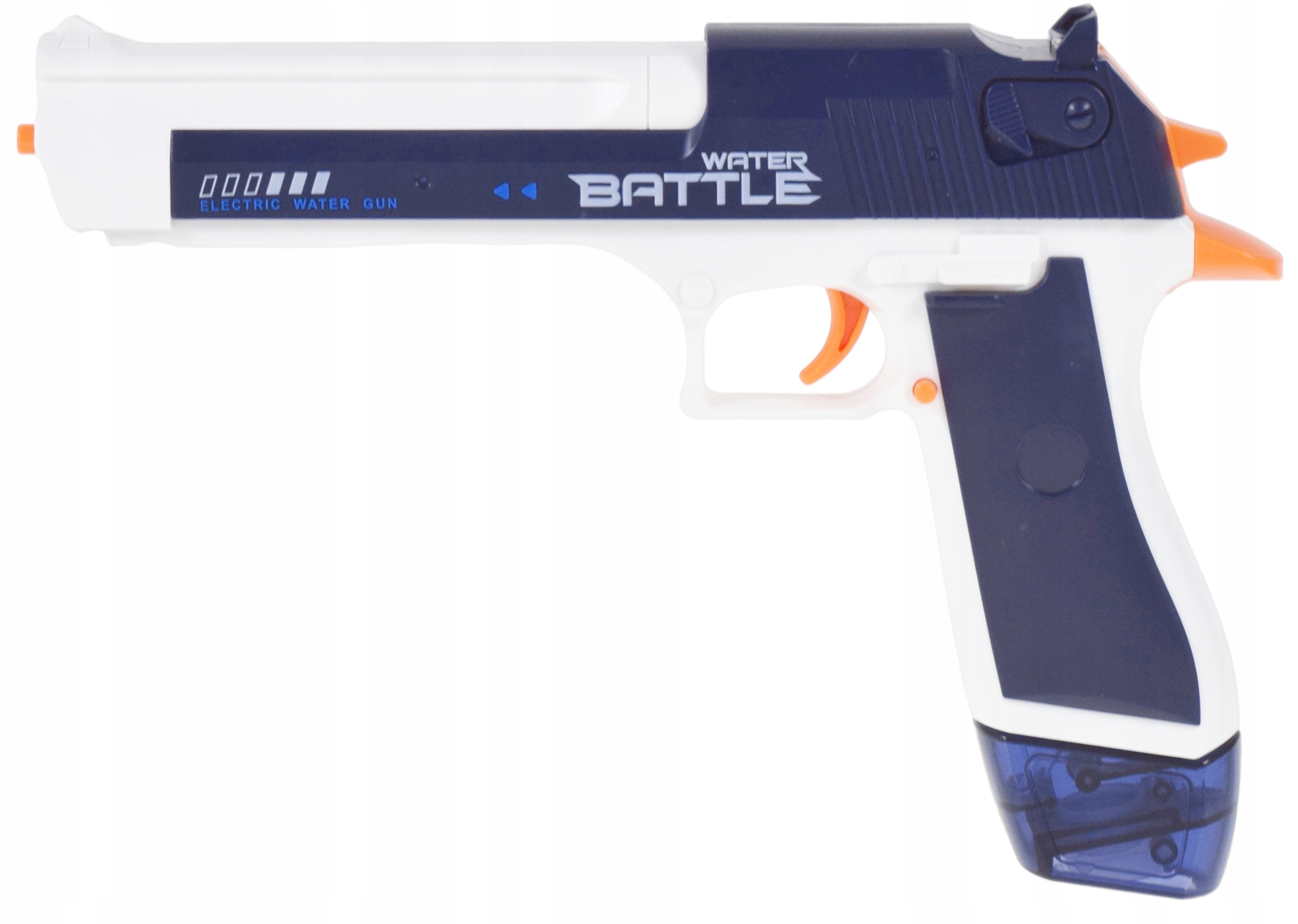 ELEKTRYCZNY AUTOMAT PISTOLET NA WODĘ DWA MAGAZYNKI AKU USB DLA DZIECI