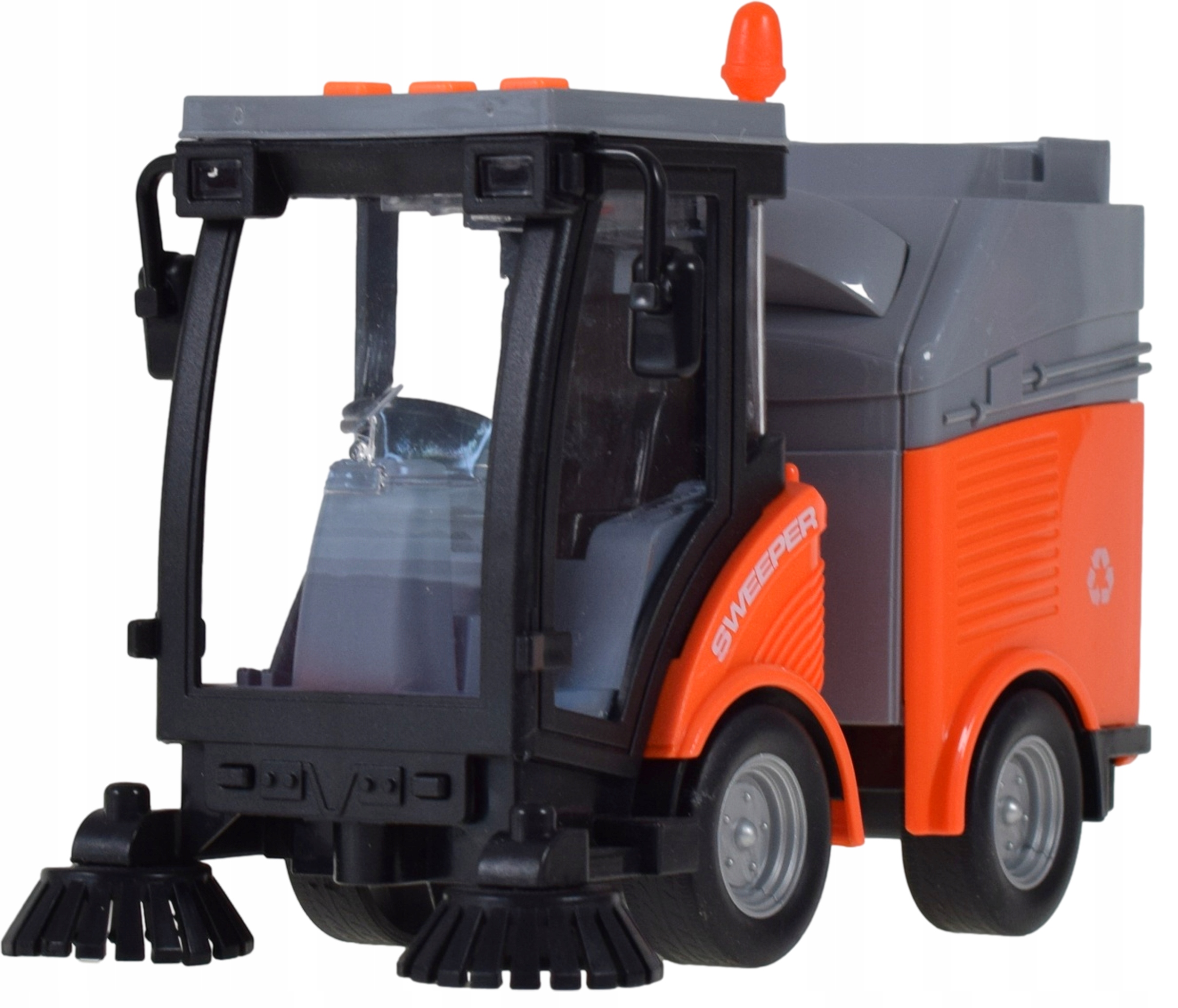 ZAMIATARKA DROGOWA ZABAWKA POJAZD ULICZNY NA BATERIE SAMÓCHÓD DLA DZIECI