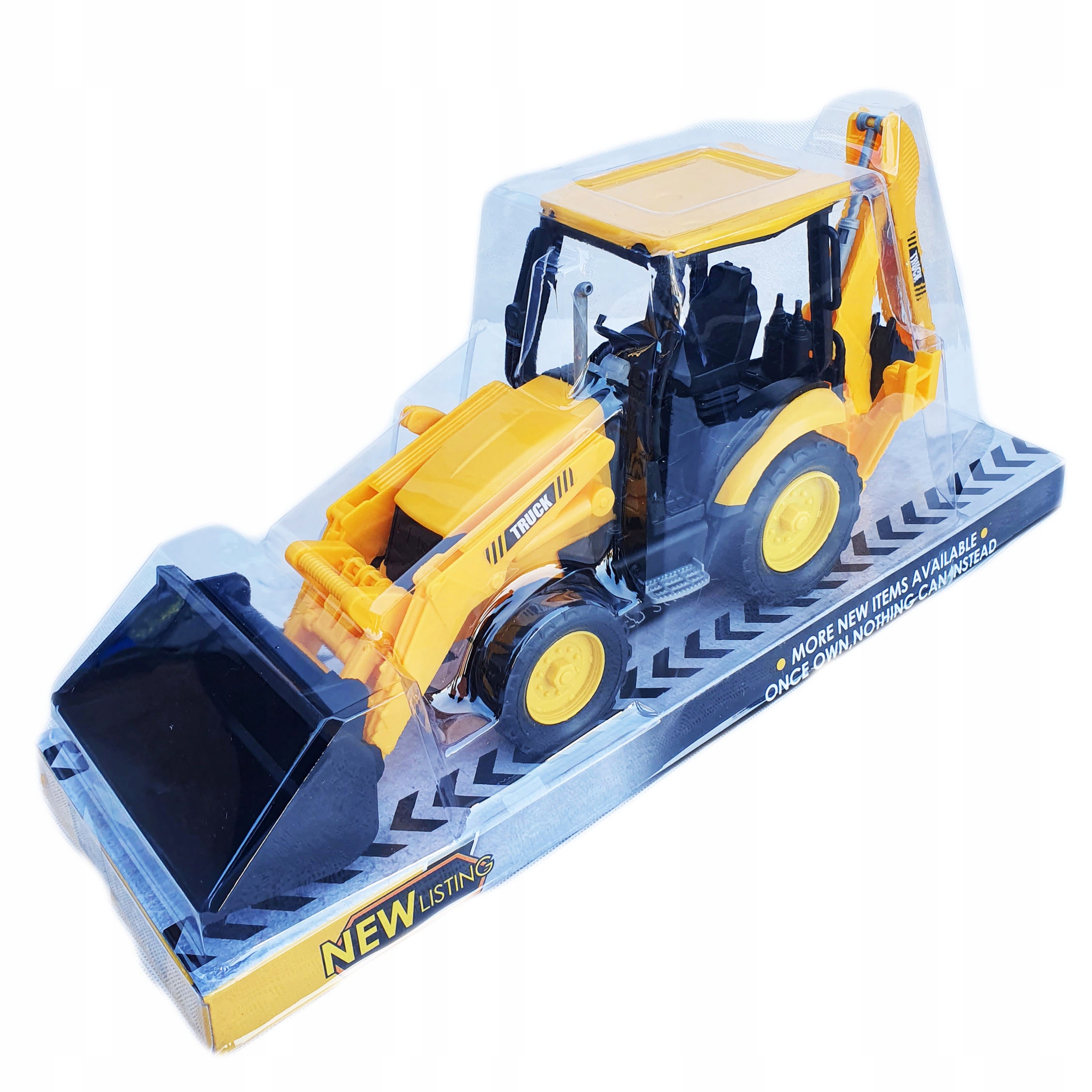 DUŻA KOPARKA KOPARKO ŁADOWARKA TRAKTOR RUCHOME ELEMENTY ZABAWKA DLA DZIECI