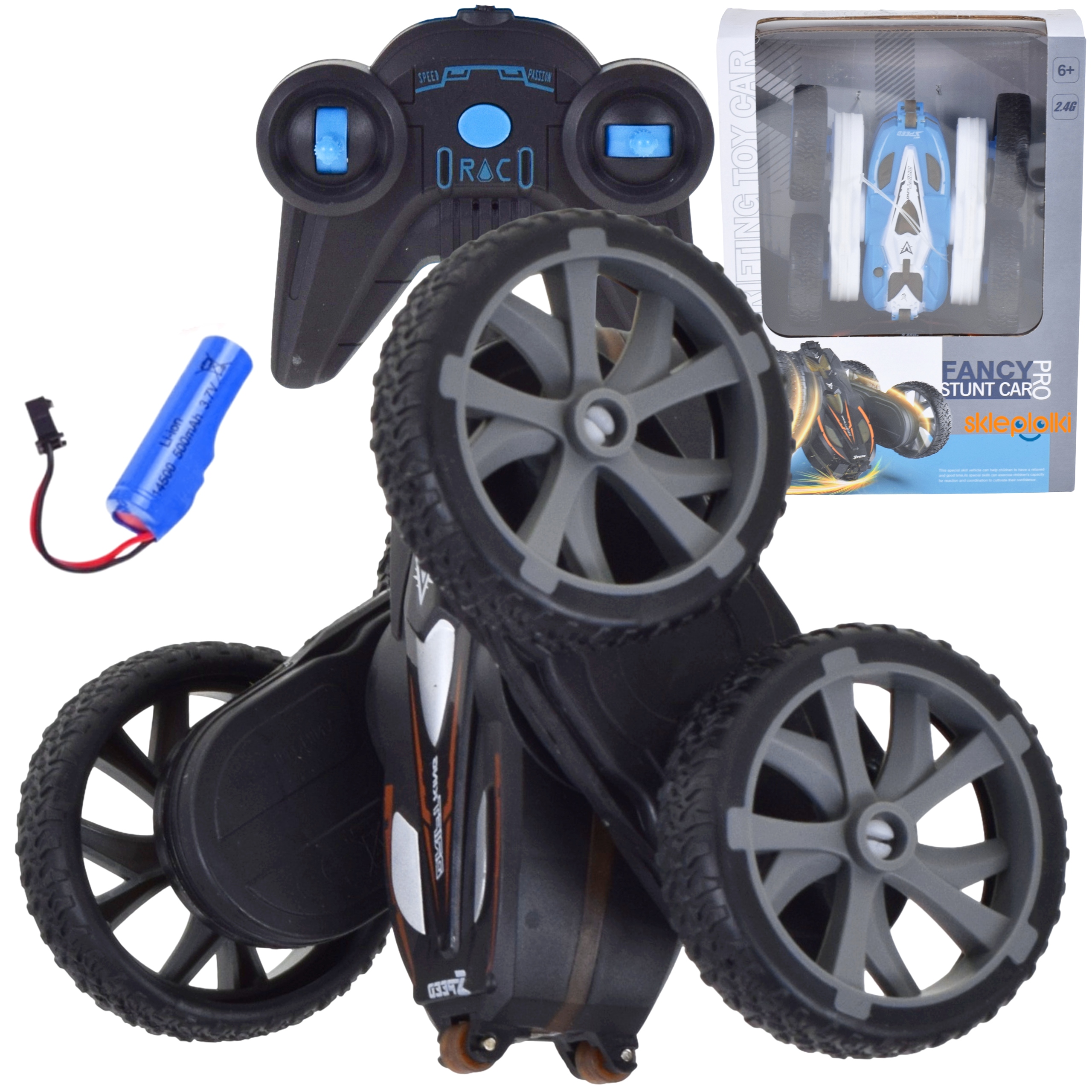 SAMOCHÓD AUTO KASKADER ZDALNIE STEROWANY PILOT RC KONTROLER ZESTAW ZABAWKA