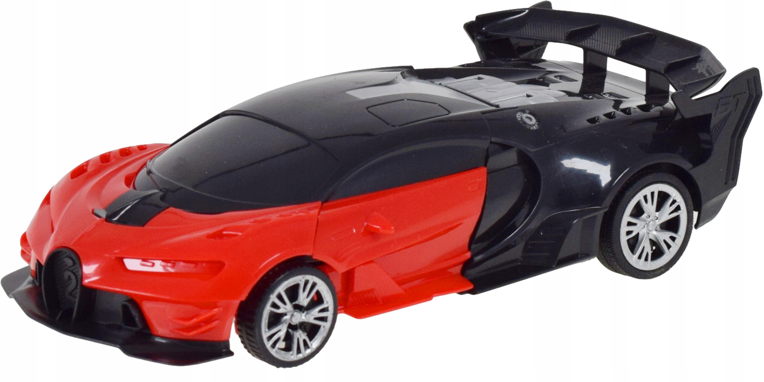 AUTO ROBOT AUTOBOT RC PILOT JEŹDZI ŚWIECI DŹWIĘK 2W1 ZABAWKA SAMOCHÓD