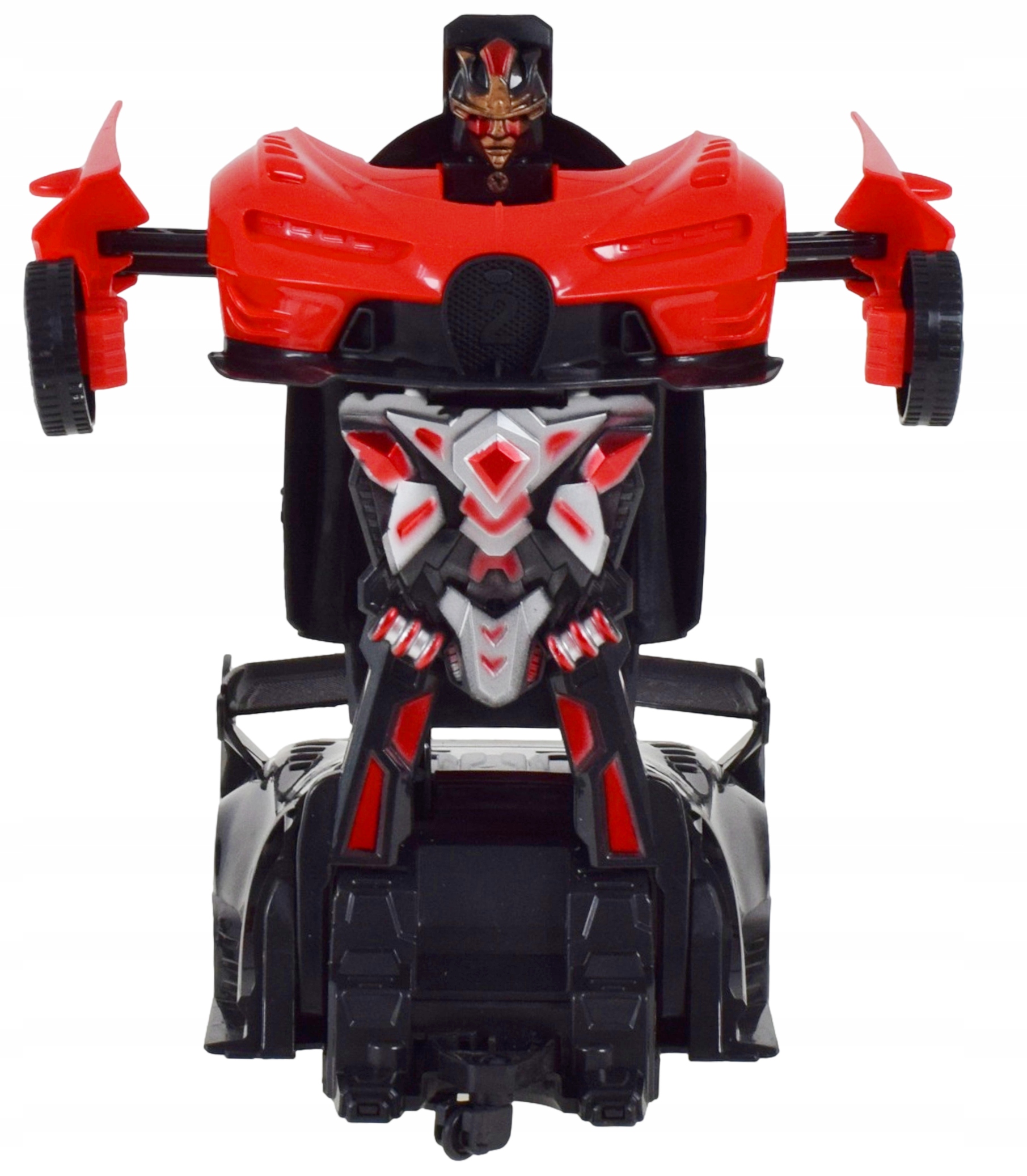 AUTO ROBOT AUTOBOT RC PILOT JEŹDZI ŚWIECI DŹWIĘK 2W1 ZABAWKA SAMOCHÓD