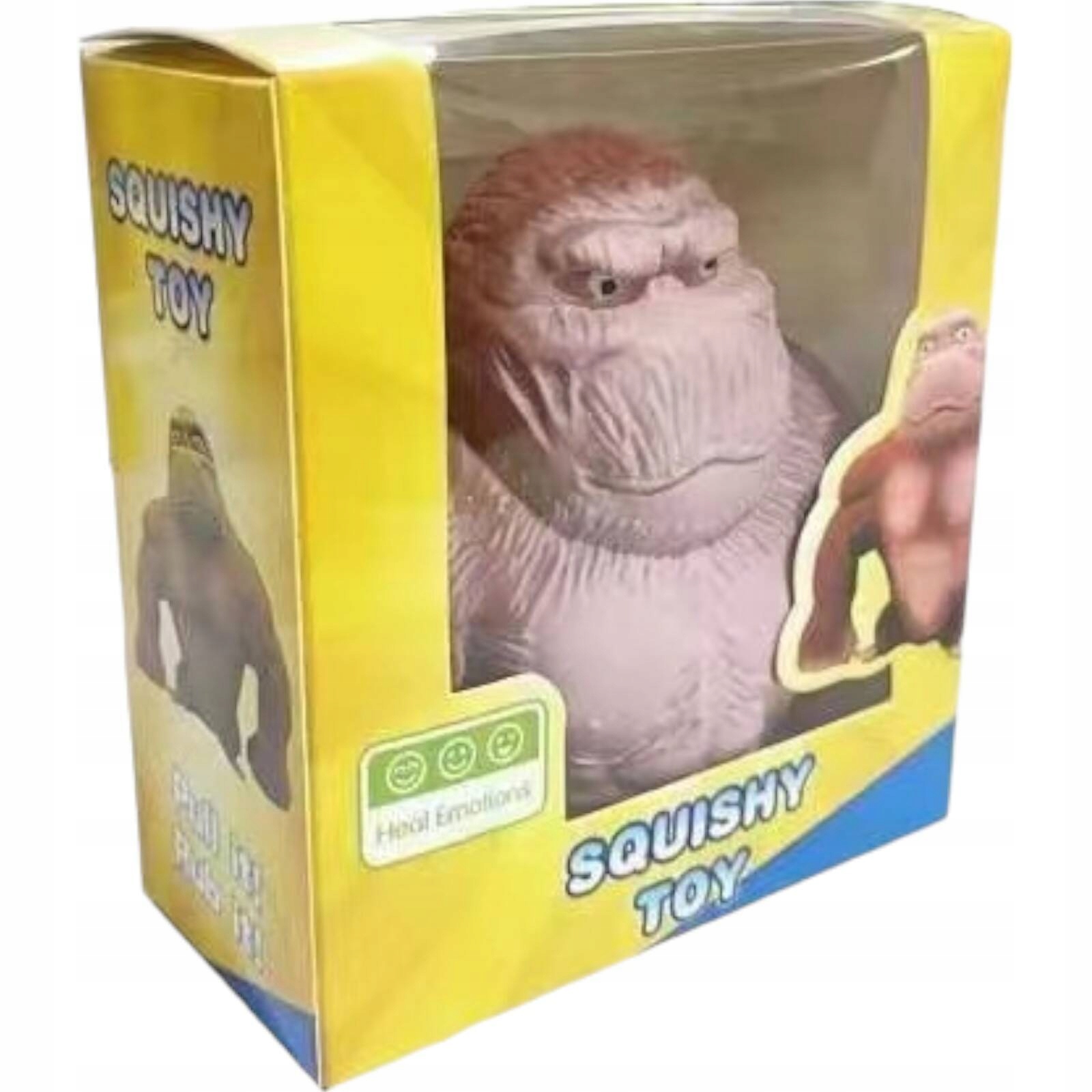 GNIOTEK GORYL ANTYSTRESOWY MAŁPA SQUISHY SENSORYCZNY ZABAWKA ROZCIĄGLIWY