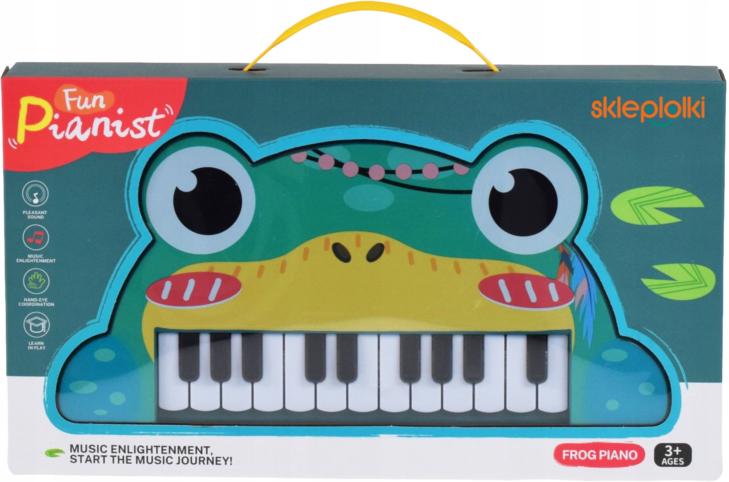 ELEKTRONICZNE ORGANKI KEYBOARD DLA DZIECI INSTRUMENT MUZYCZNY PIANINKO