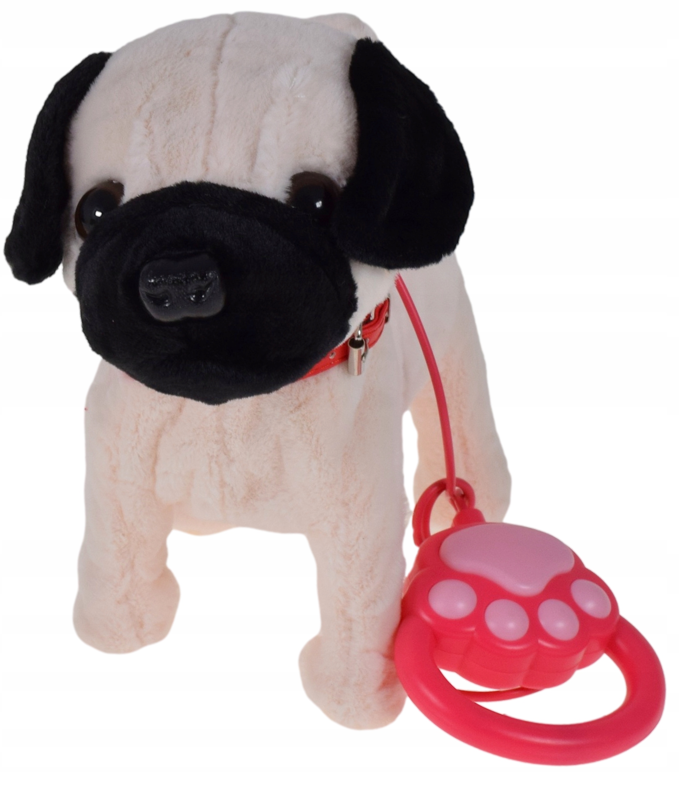 INTERAKTYWNY PIESEK ZE SMYCZĄ CHODZI SZCZEKA ZABAWKI DLA DZIECI PLUSZAK