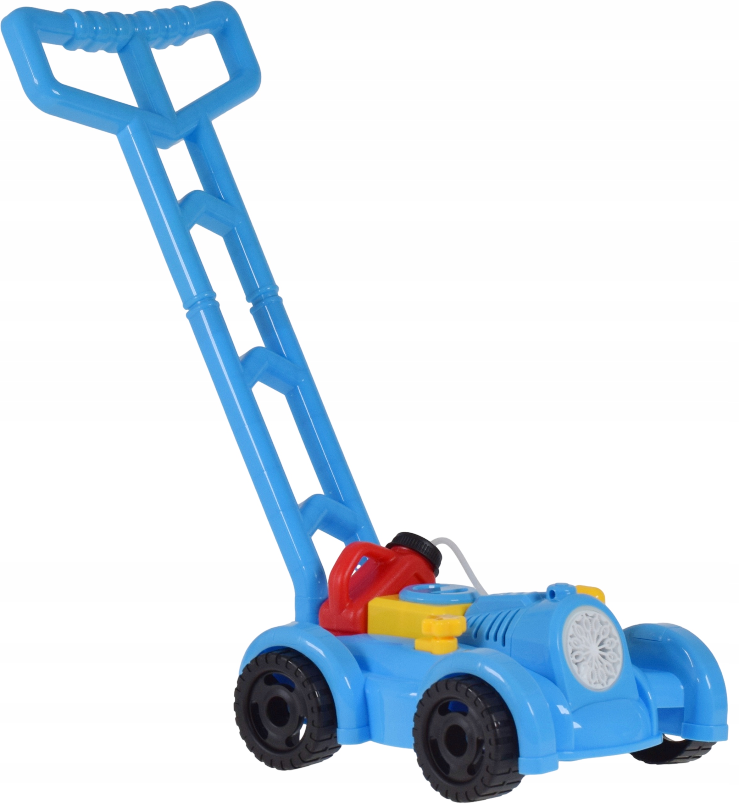 MASZYNKA WÓZEK KOSIARKA DO BANIEK MYDLANYCH DLA DZIECI AUTOMAT NA BATERIE