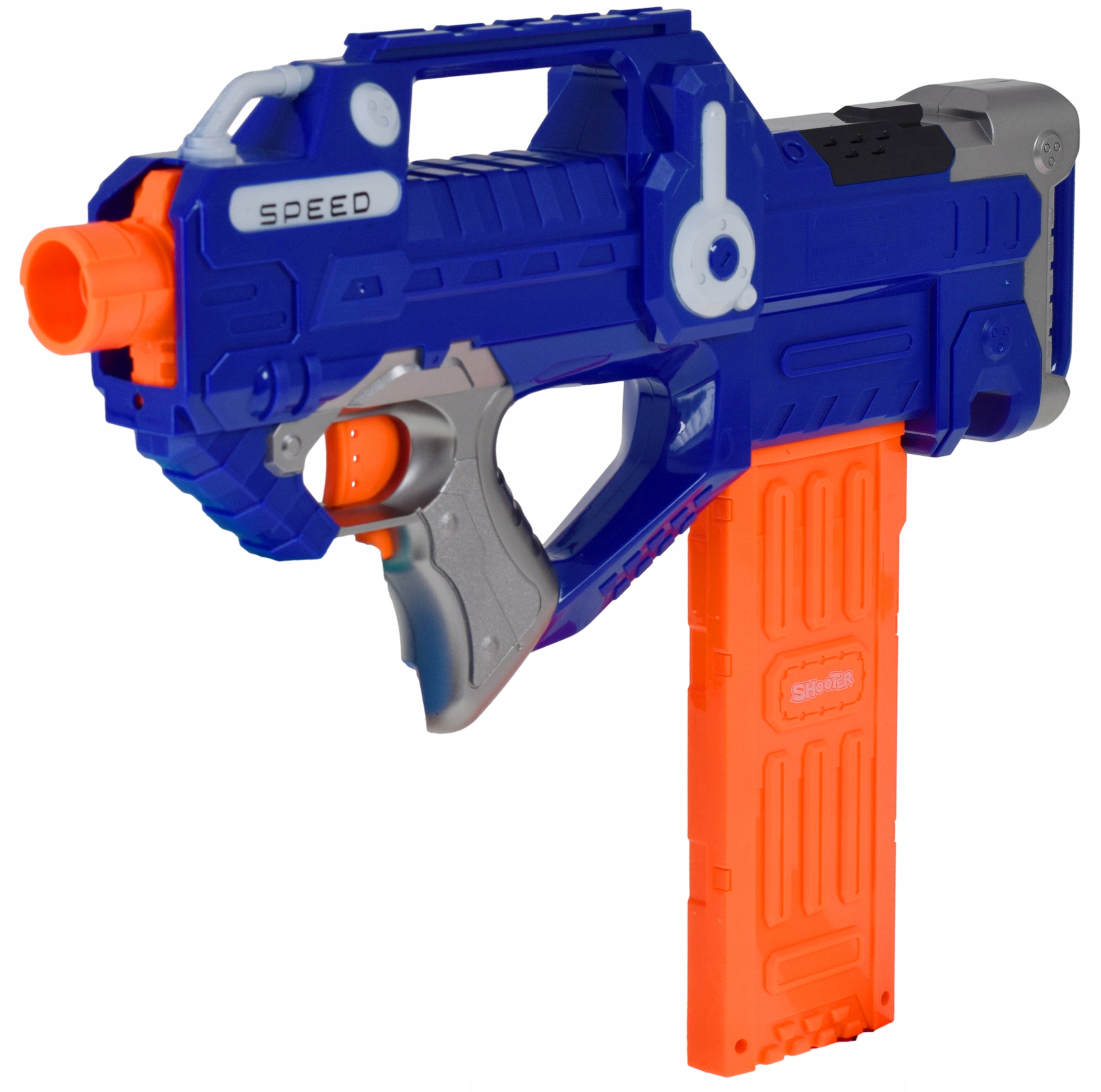 BEZPIECZNA WYRZUTNIA AUTOMATYCZNA KARABIN NA MIĘKKIE STRZAŁKI PIANKI ZABAWA