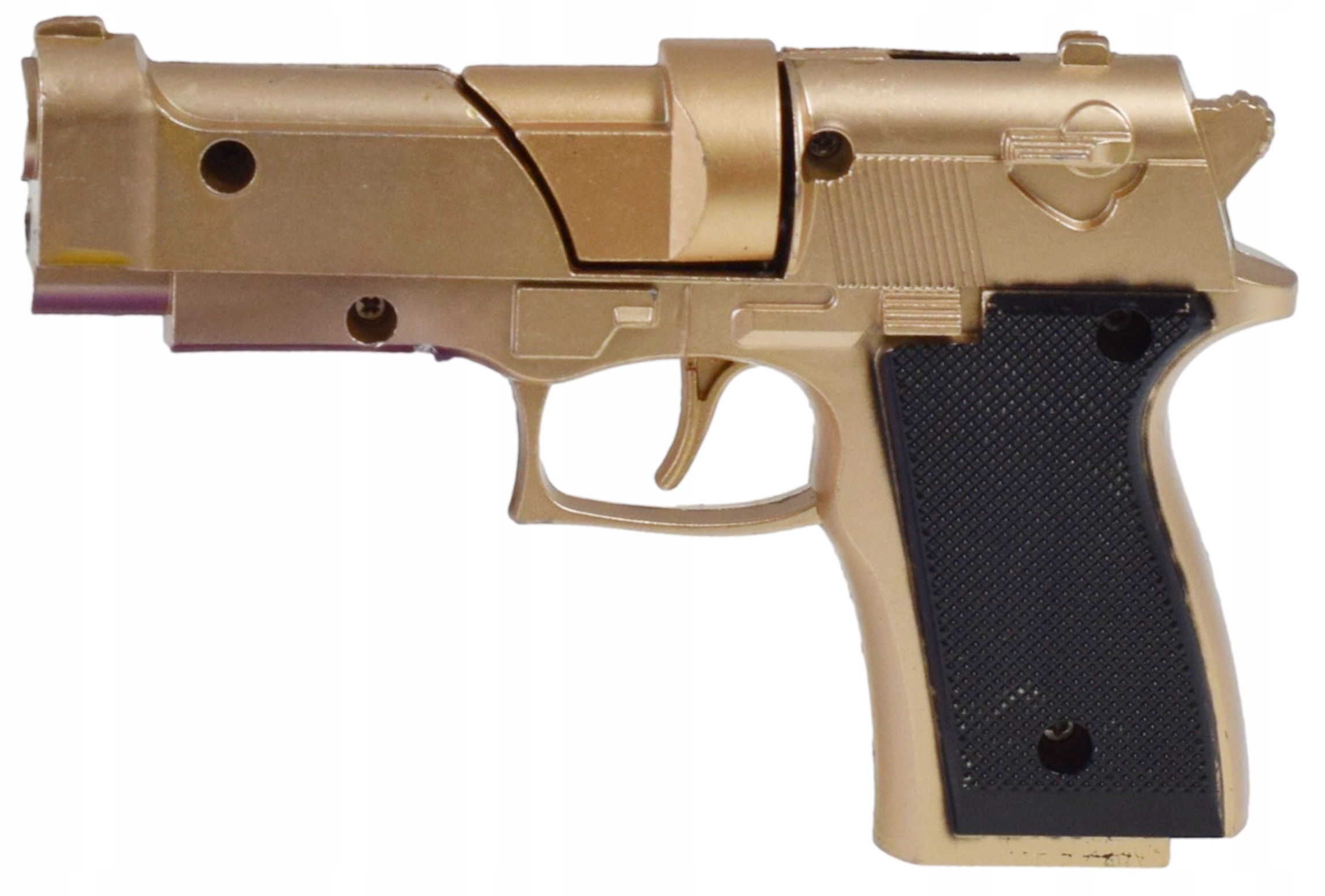 PISTOLET NA SPŁONKĘ KAPISZONY 5x72szt METALOWY REWOLWER DLA DZIECI GRATIS