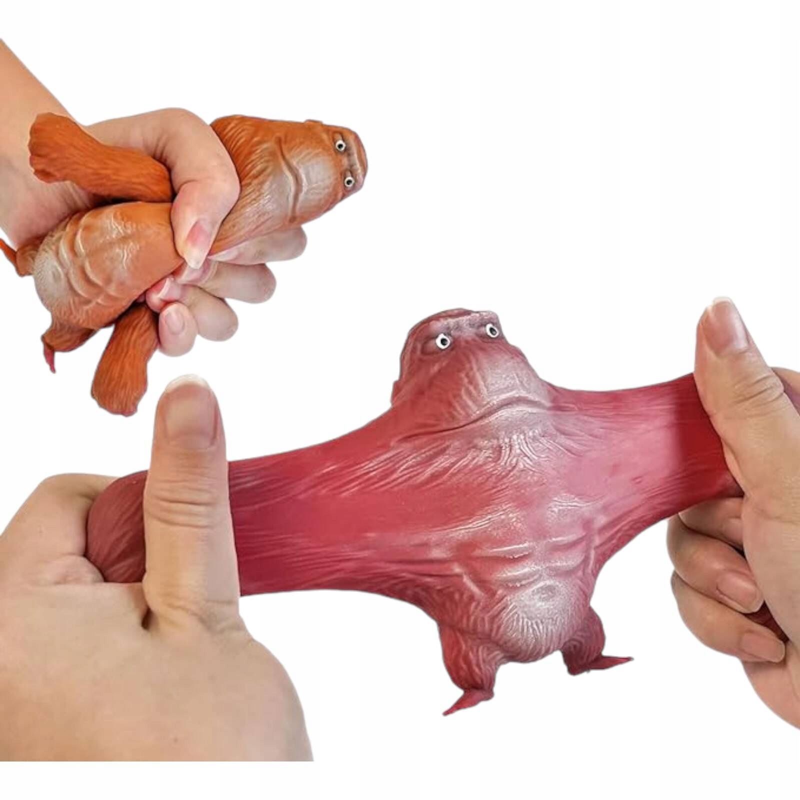 GNIOTEK GORYL ANTYSTRESOWY MAŁPA SQUISHY SENSORYCZNY ZABAWKA ROZCIĄGLIWY