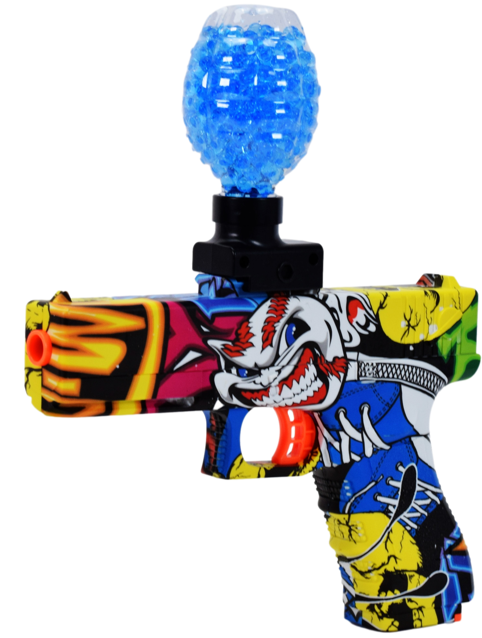 PISTOLET KARABIN NA KULKI WODNO ŻELOWE AUTOMATYCZNY ZESTAW AUTOMAT GLOCK