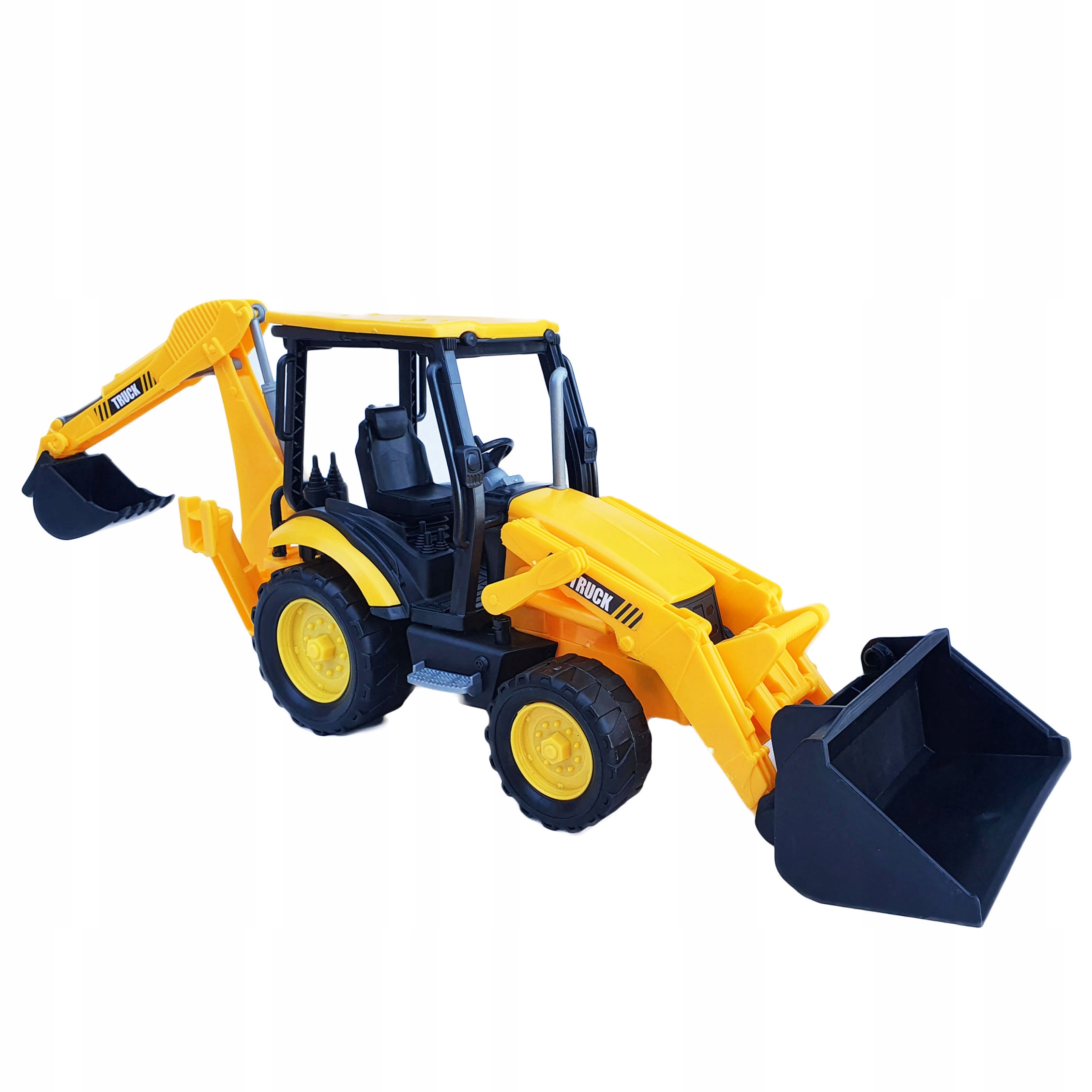 DUŻA KOPARKA KOPARKO ŁADOWARKA TRAKTOR RUCHOME ELEMENTY ZABAWKA DLA DZIECI