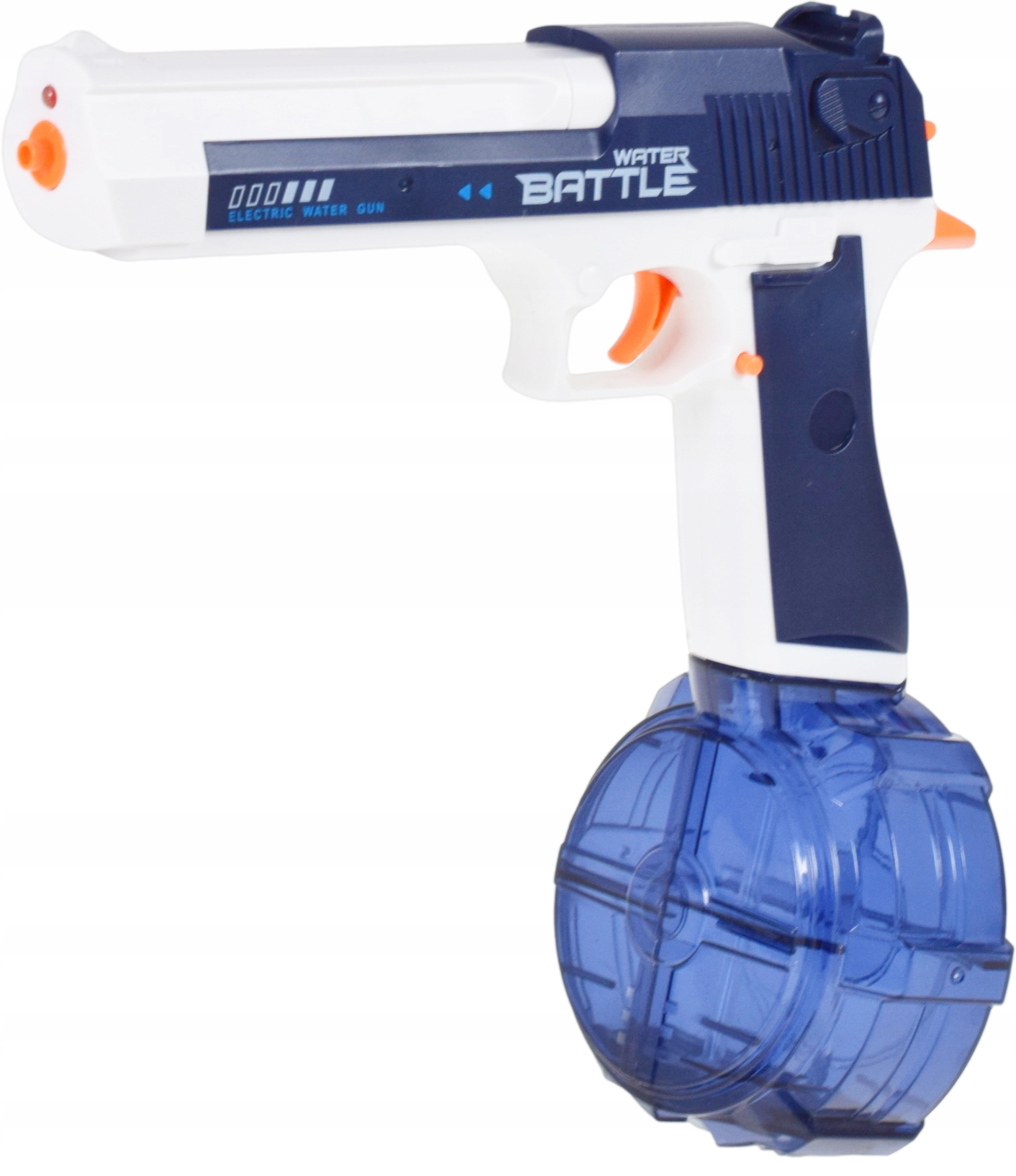ELEKTRYCZNY AUTOMAT PISTOLET NA WODĘ DWA MAGAZYNKI AKU USB DLA DZIECI