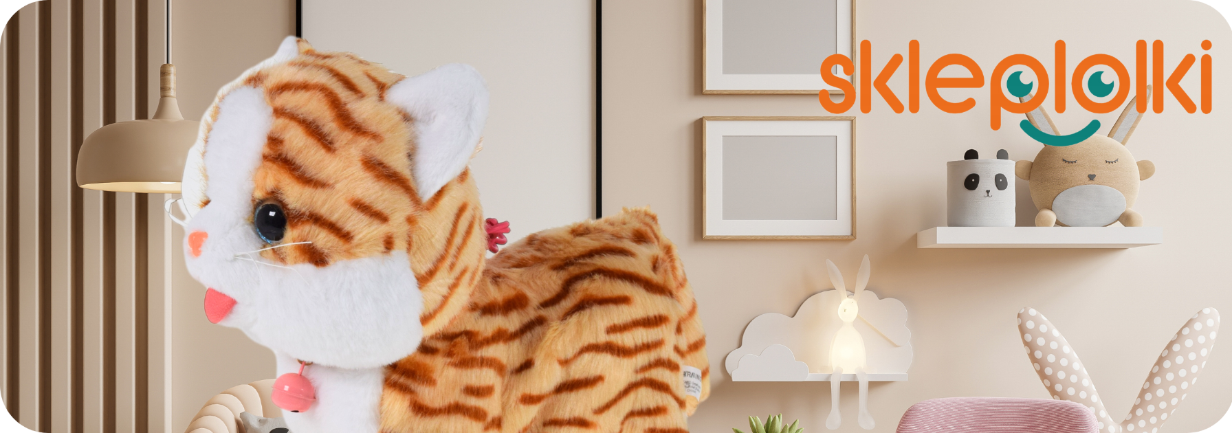 KOT INTERAKTYWNY KOTEK NA SMYCZY MIAUCZY CHODZI GRA DLA DZIECKA NA PREZENT