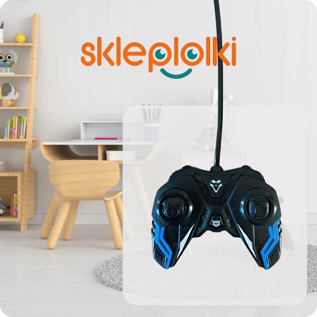 AUTO ROBOT ZDALNY SAMOCHÓD TRANSFORMACJA NA PILOT 2W1 +AKUMULATOR