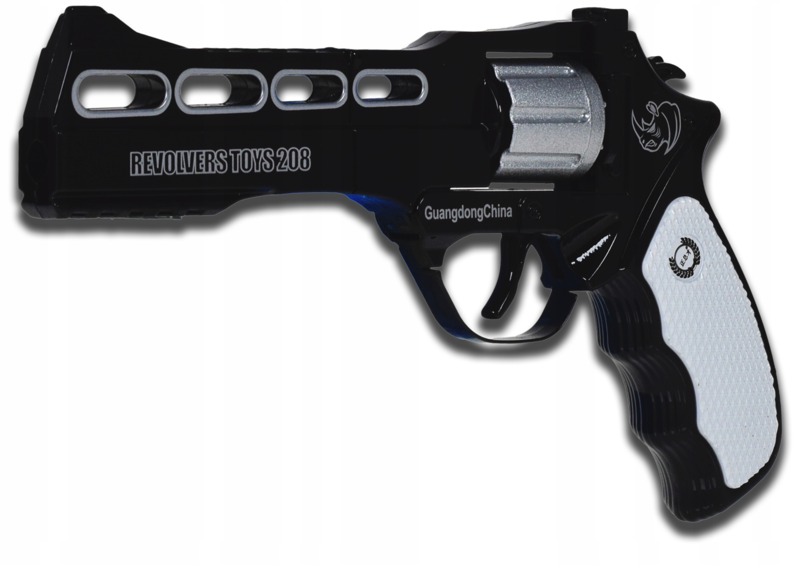 PISTOLET NA SPŁONKĘ KAPISZONY GRATIS 10x720szt METALOWY REWOLWER DLA DZIECI