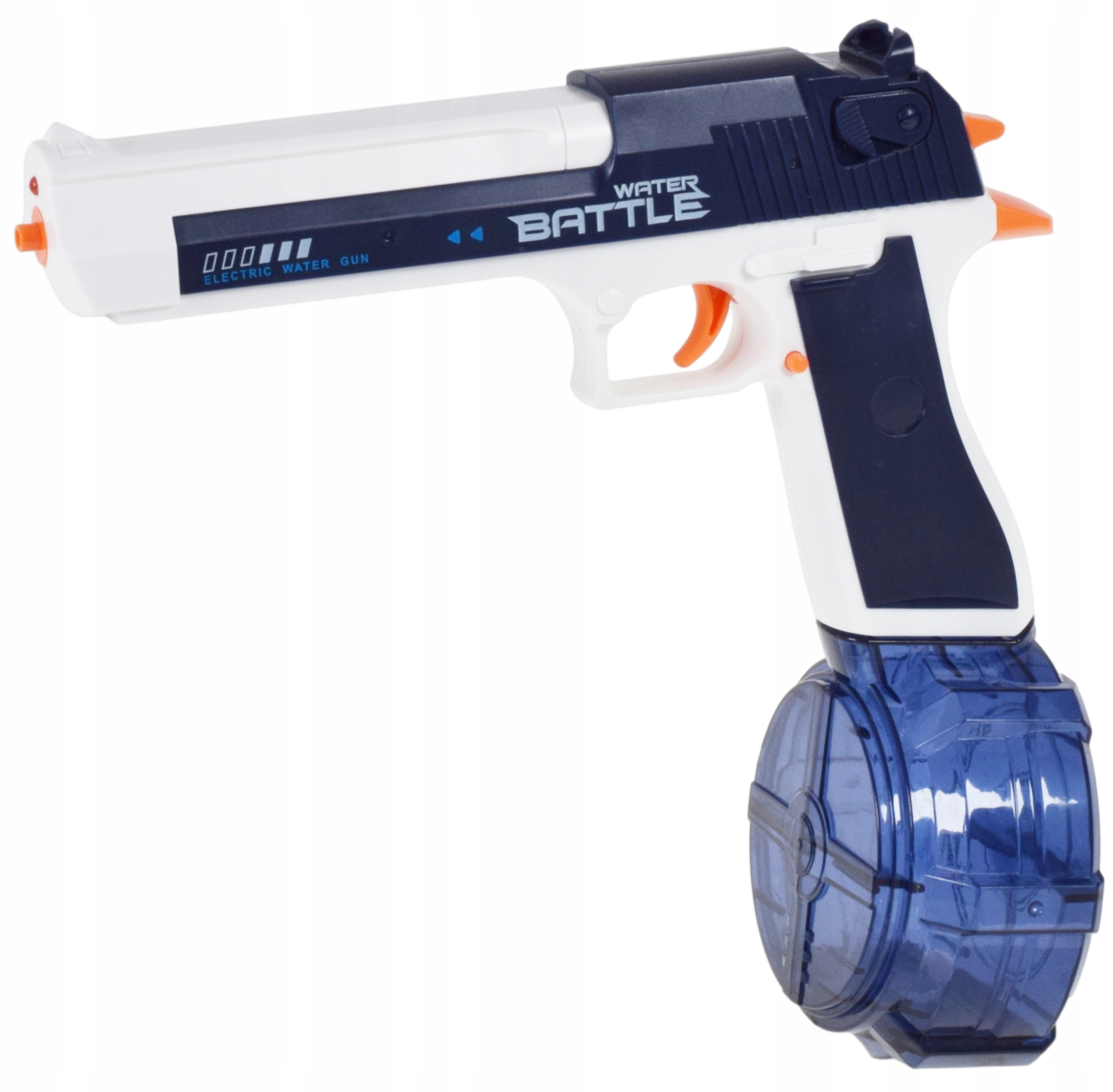 ELEKTRYCZNY AUTOMAT PISTOLET NA WODĘ DWA MAGAZYNKI AKU USB DLA DZIECI