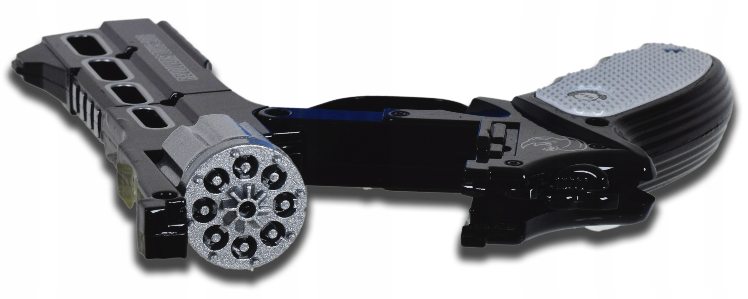 PISTOLET NA SPŁONKĘ KAPISZONY GRATIS 10x720szt METALOWY REWOLWER DLA DZIECI