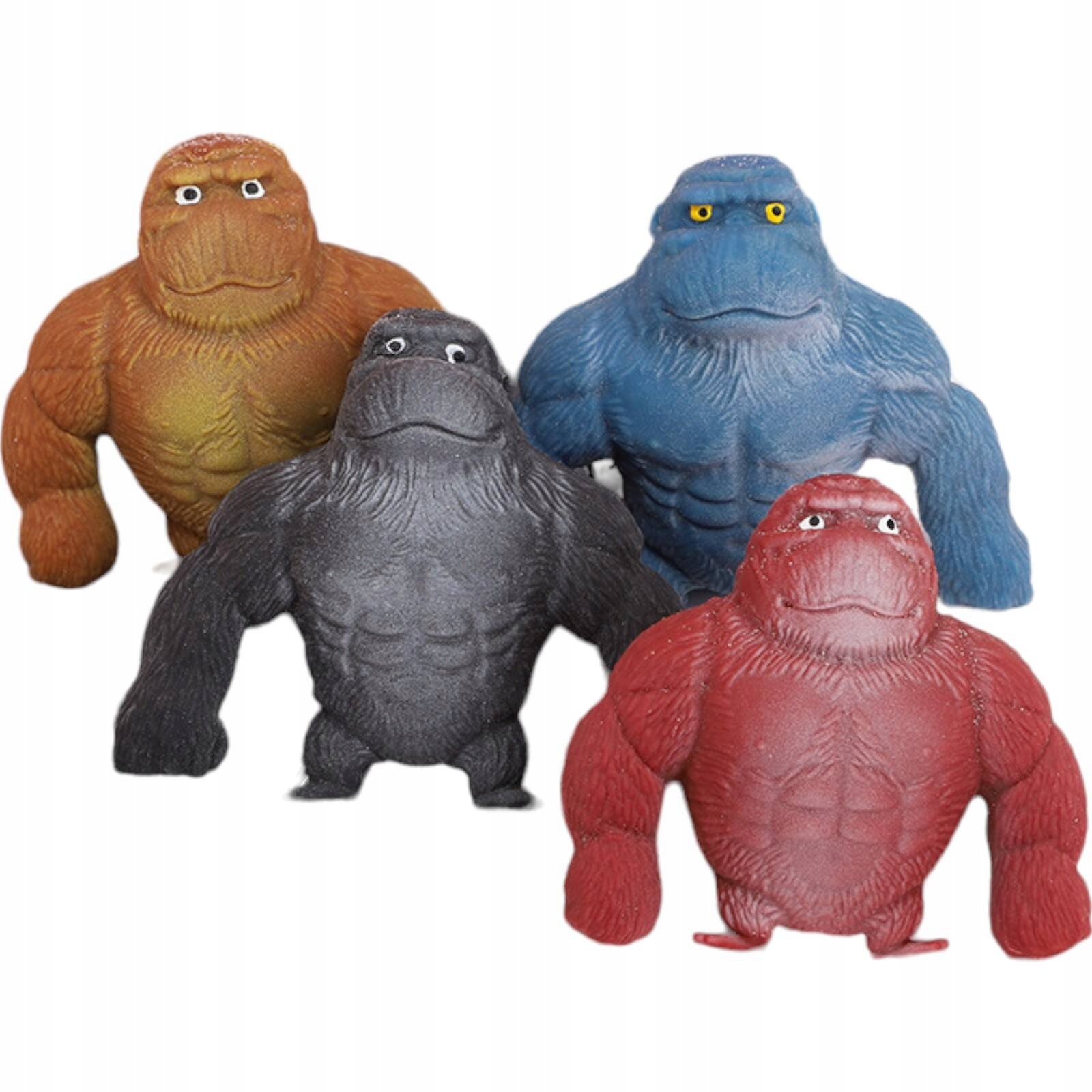 GNIOTEK GORYL ANTYSTRESOWY MAŁPA SQUISHY SENSORYCZNY ZABAWKA ROZCIĄGLIWY